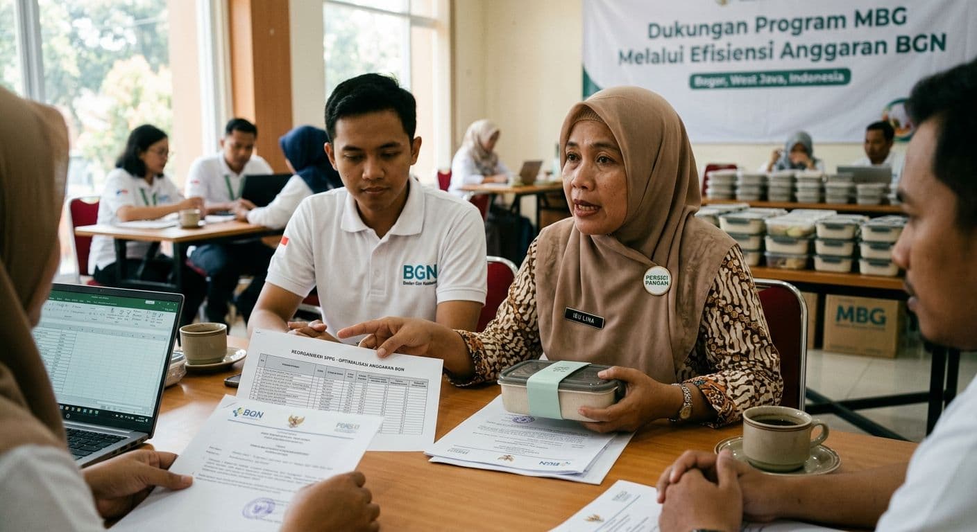 Rencana Penggabungan SPPG oleh BGN untuk Efisiensi Anggaran Badan Gizi Nasional