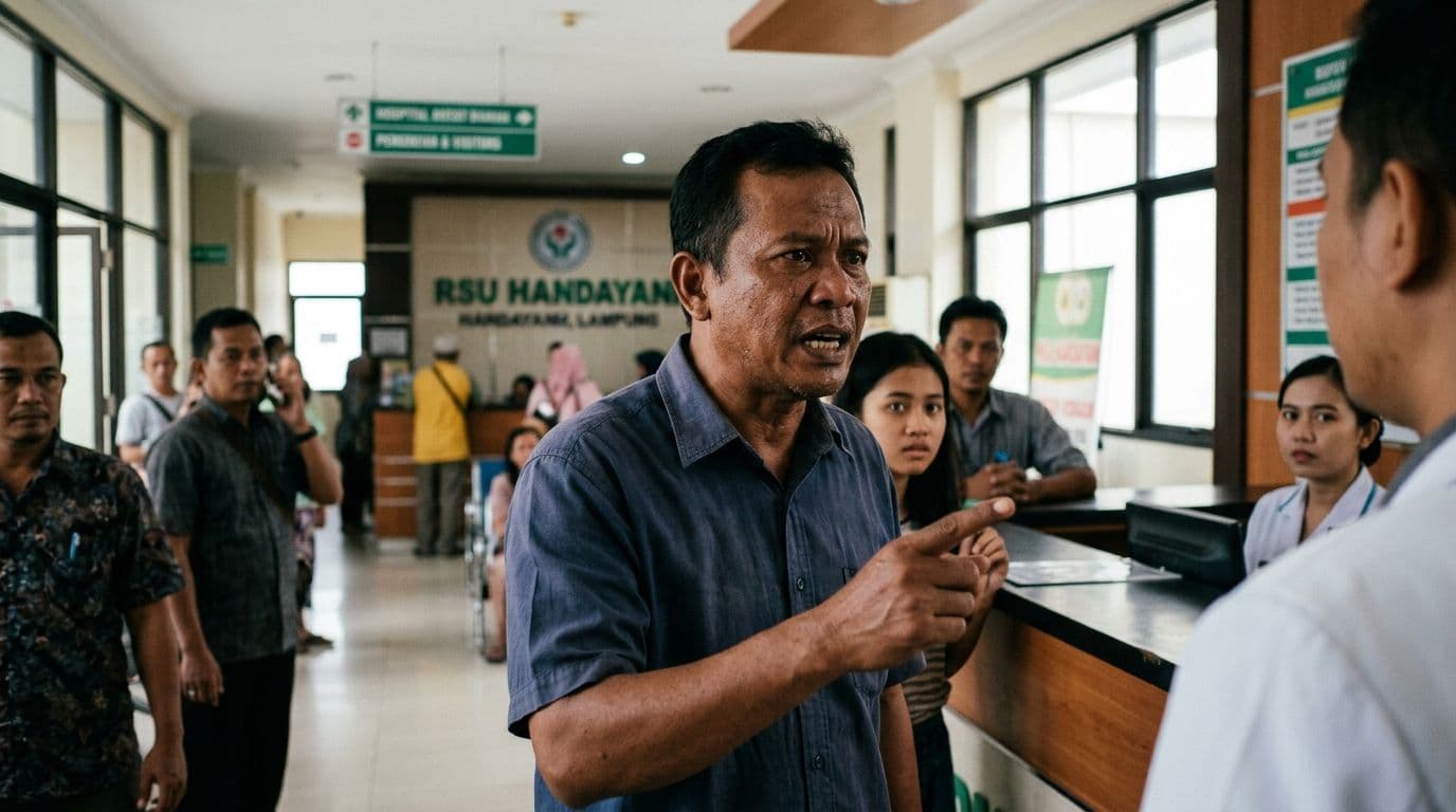 Viral Video Pria Marahi Dokter di RSU Handayani