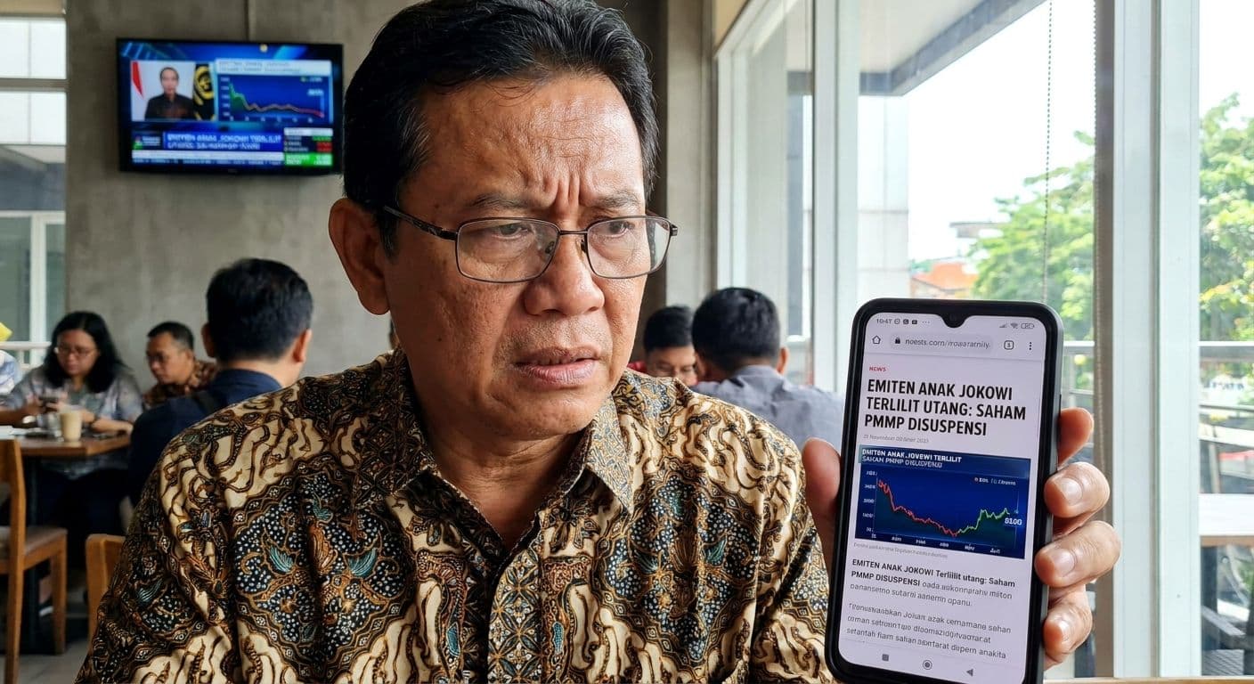 Emiten Anak Jokowi Terlilit Utang: Saham PMMP Disuspensi