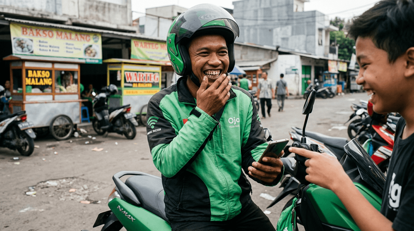 Video Ojol Viral Bikin Netizen Ngakak: Aksi Kocak di TikTok Hari Ini