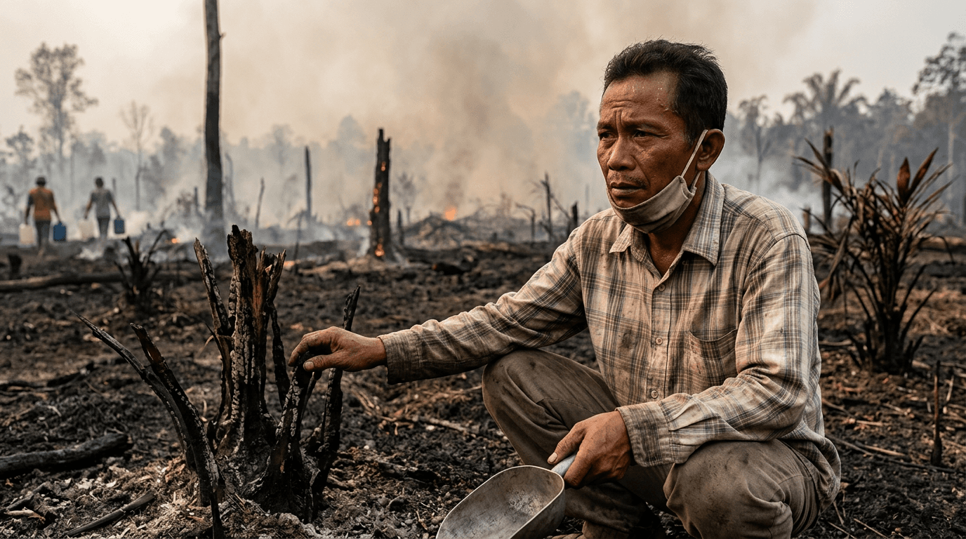 Kebakaran Hutan di Kalimantan Barat Meningkat 2 Kali Lipat