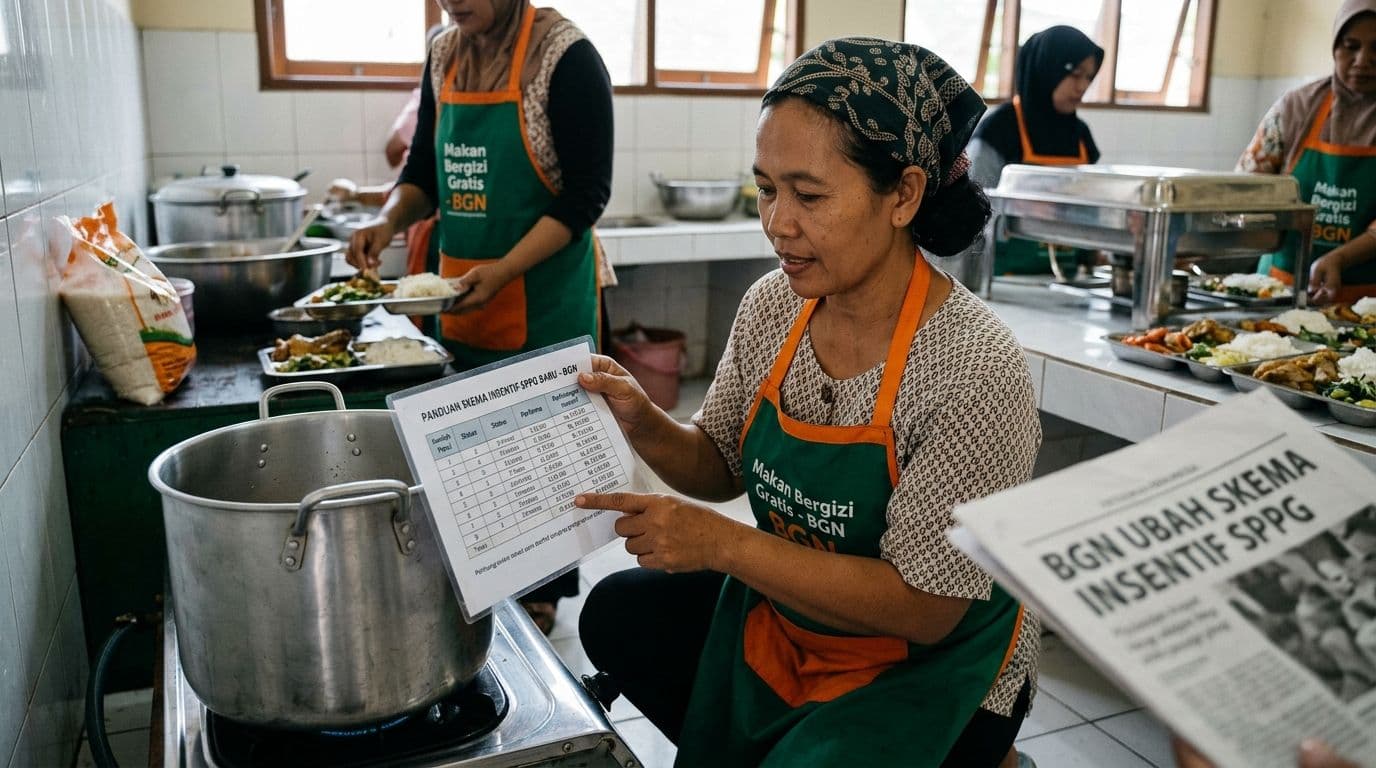 BGN Ubah Skema Insentif SPPG Rp 6 Juta Per Hari
