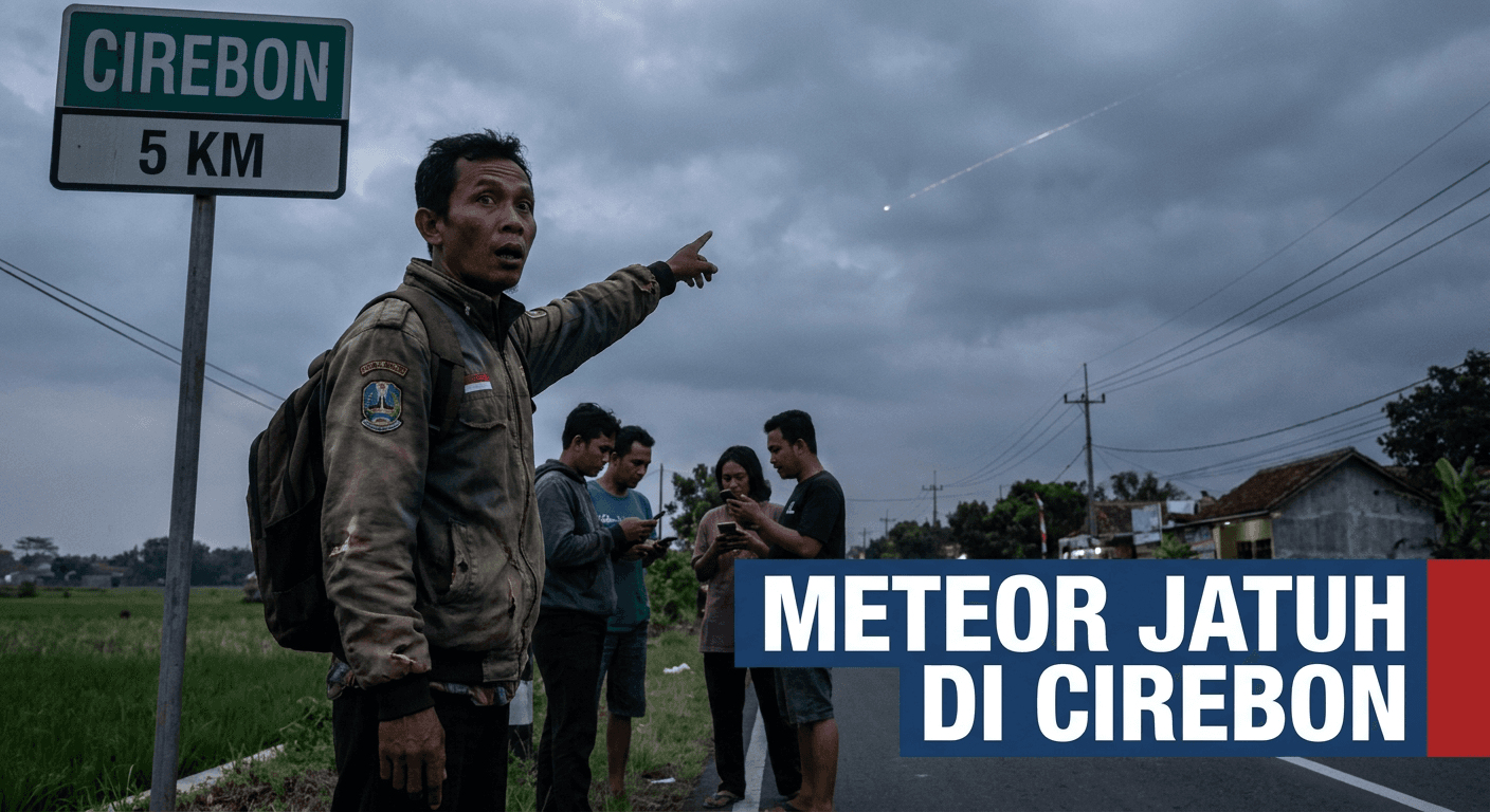 Meteor Jatuh di Cirebon: Kronologi & Penjelasan BRIN