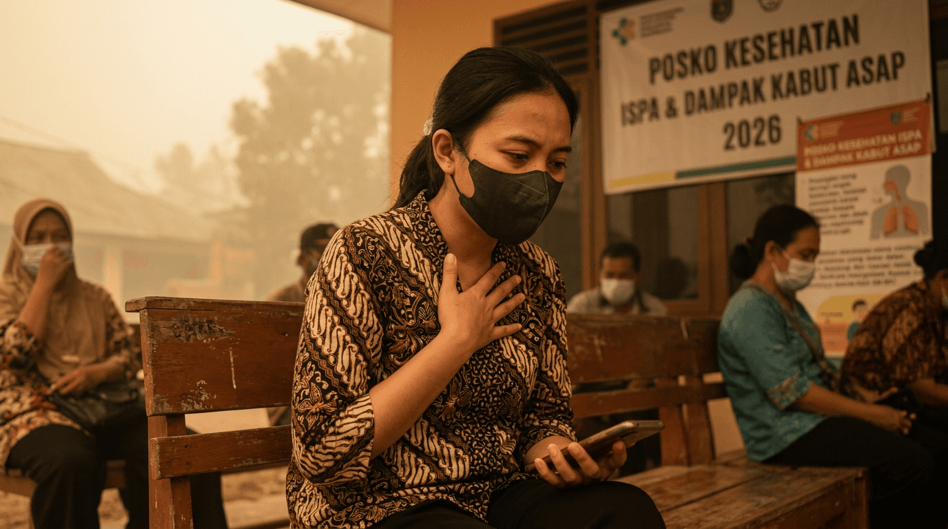 Dampak Kabut Asap 2026: Infeksi Pernapasan Meningkat 2x Lipat di Indonesia