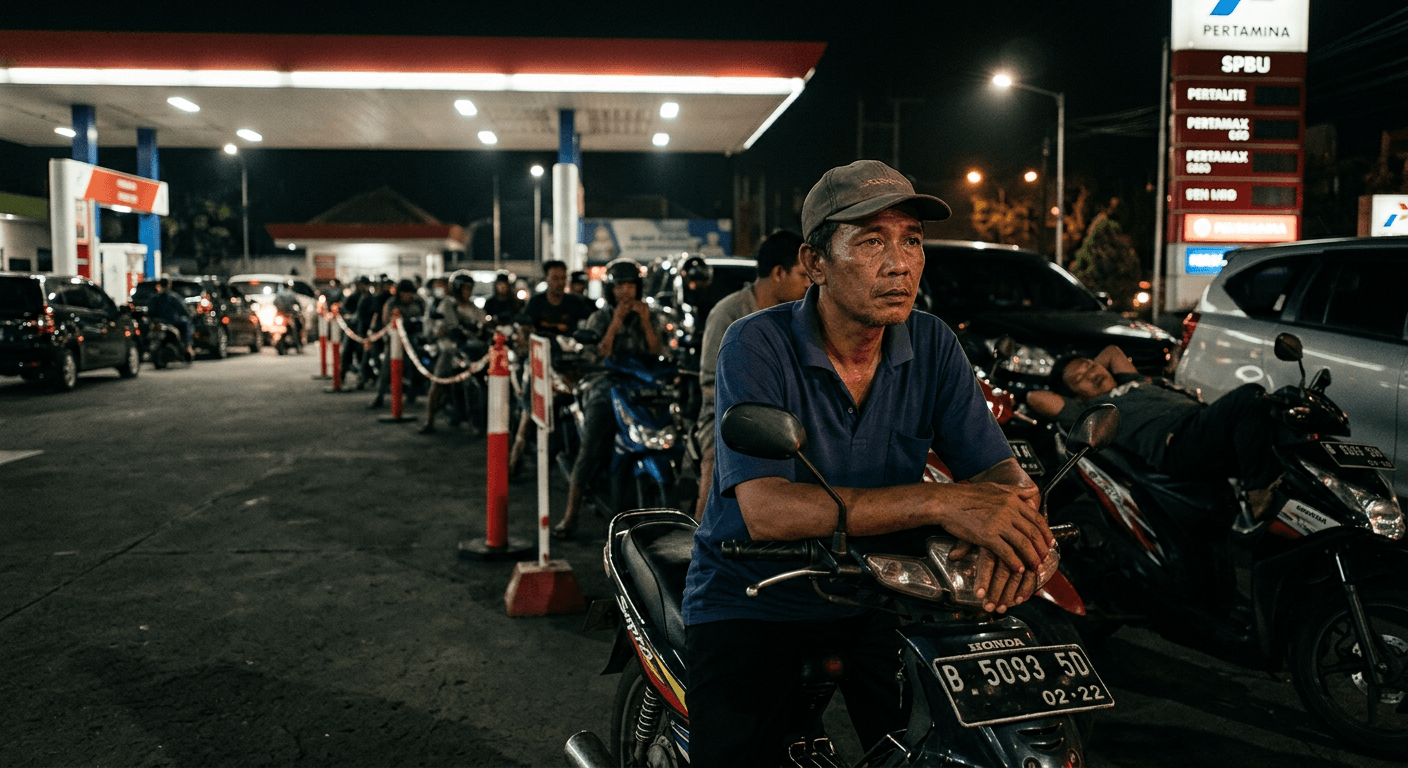 Antre Malam Terisi Pagi: Fenomena Kelangkaan BBM