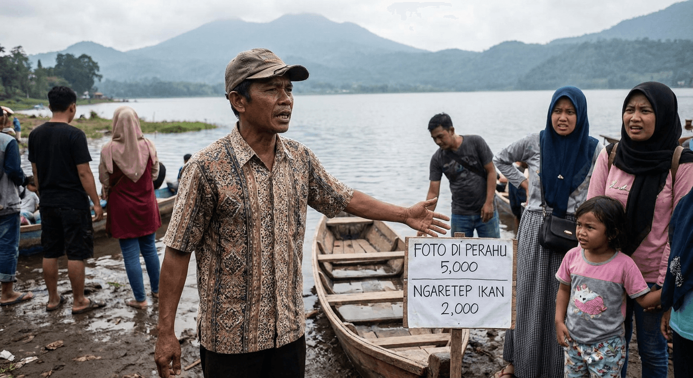 Wisata Situ Bagendit Viral: Tiket Murah tapi Banyak Pungli