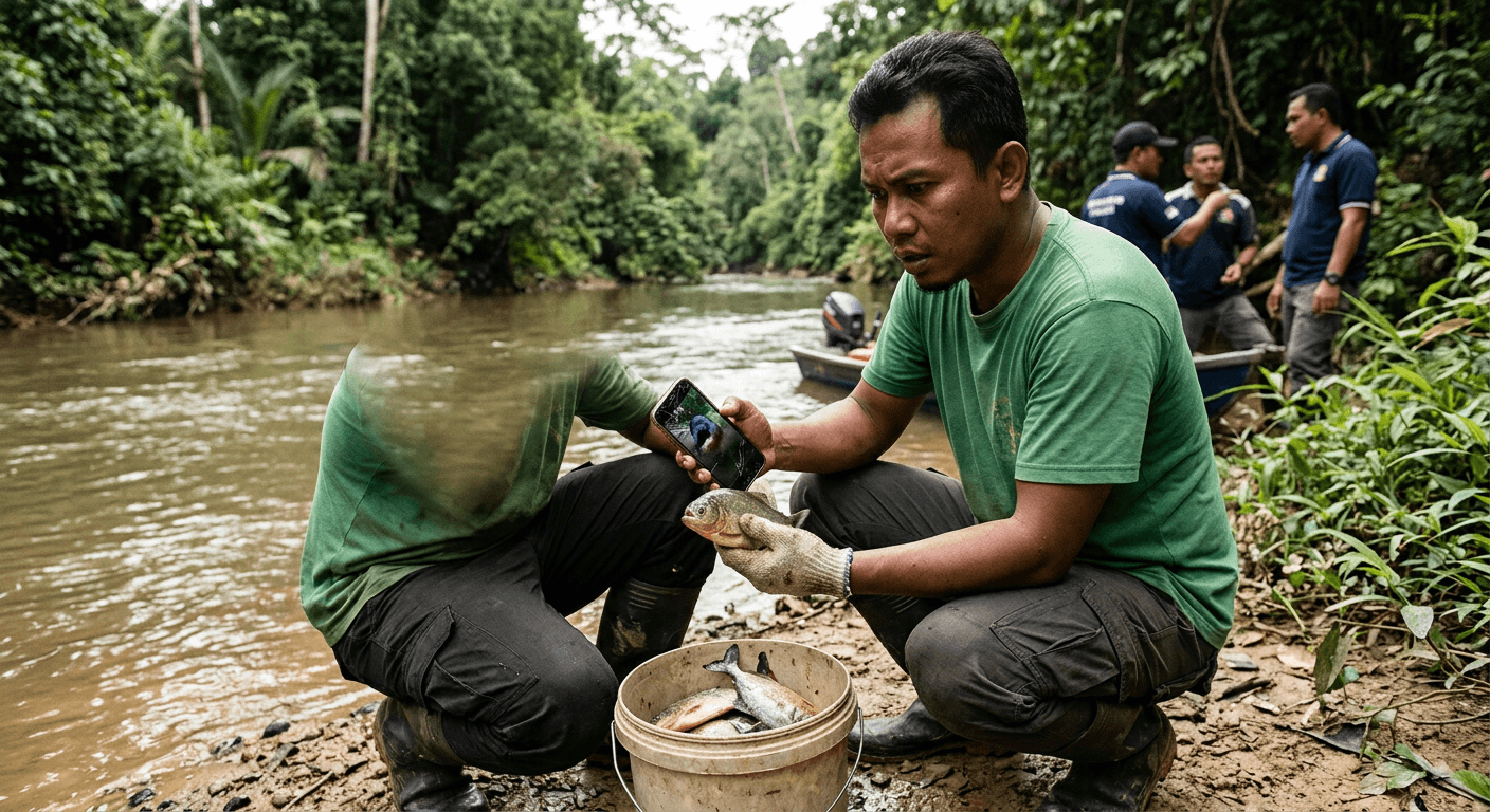 Geger! Video Piranha di Sungai Klau Jadi Viral, Netizen Heboh!