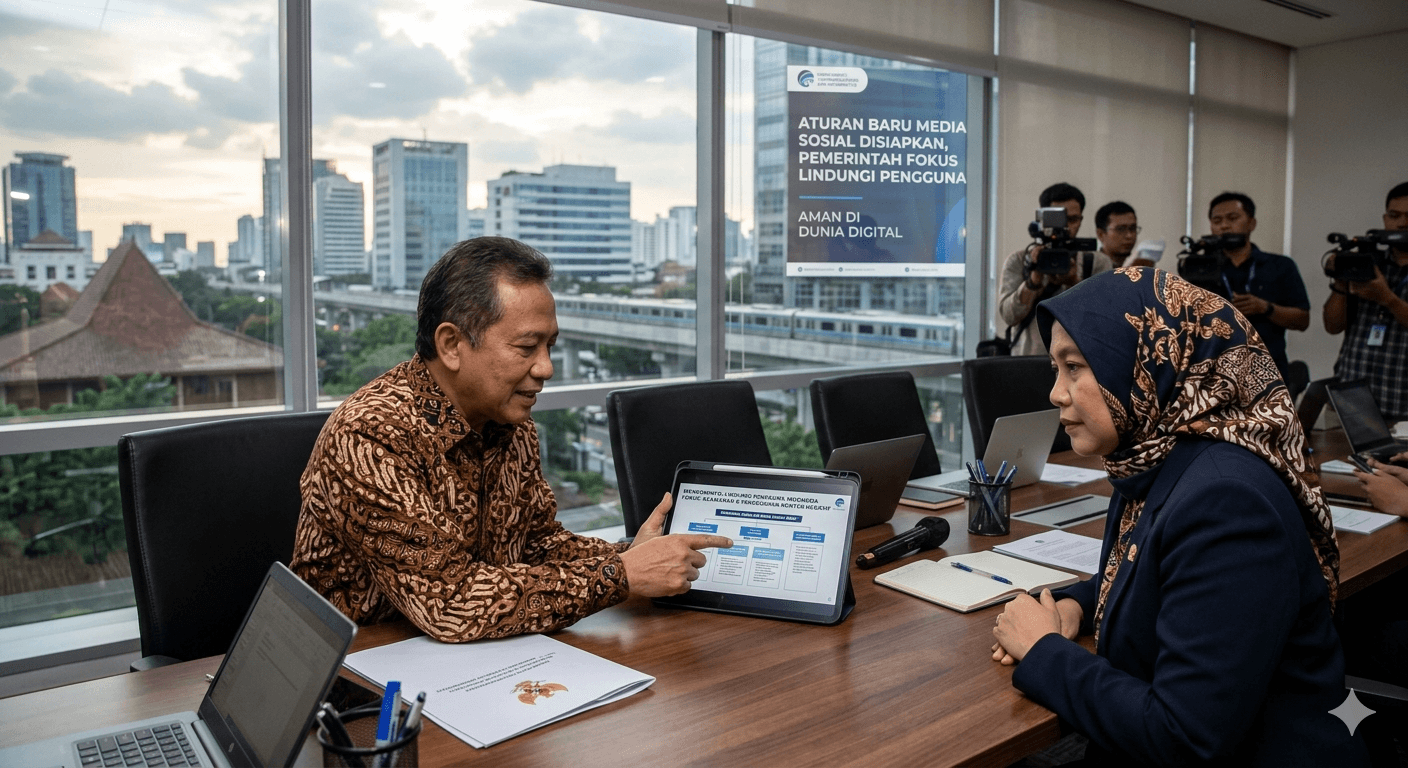Aturan Baru Media Sosial Disiapkan, Pemerintah Fokus Lindungi Pengguna