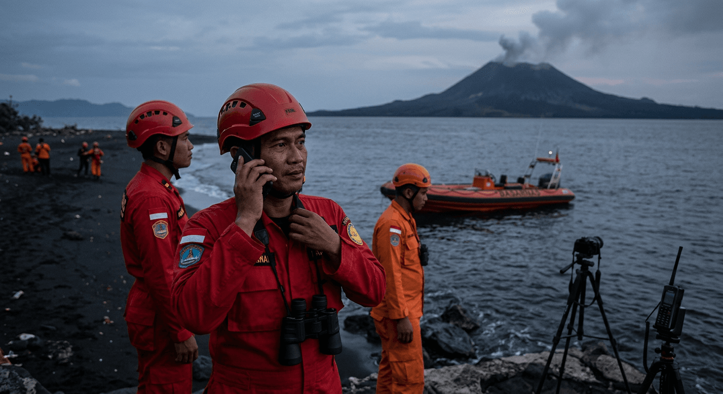 Update Terkini Pencarian Jurnalis Hilang di Anak Krakatau Hari ke-6
