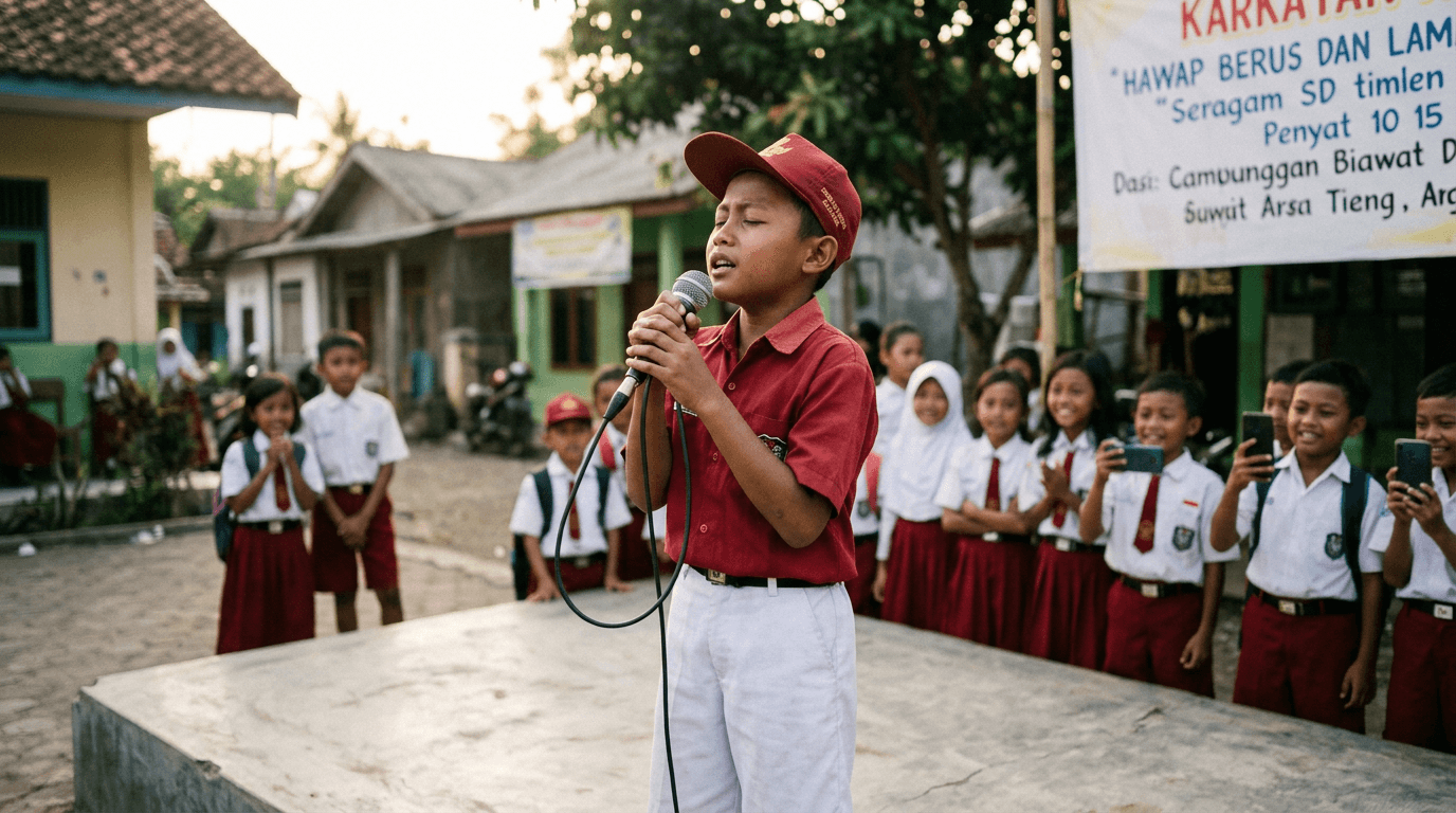 Video Bocah SD Viral Nyanyi Lagu Dewa 19 Bikin Netizen Terpukau