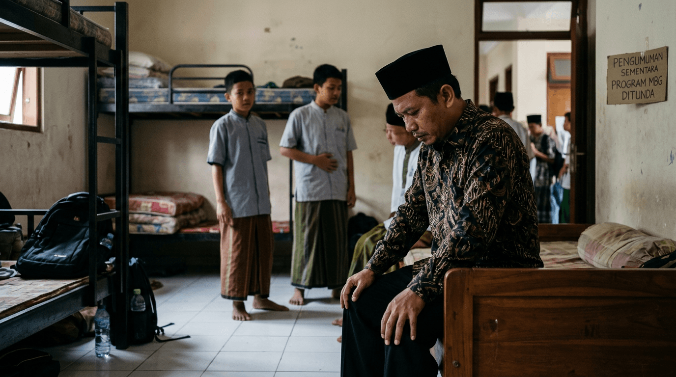 Kepala SPPG Dicopot Usai Insiden Keracunan Santri Sidoarjo
