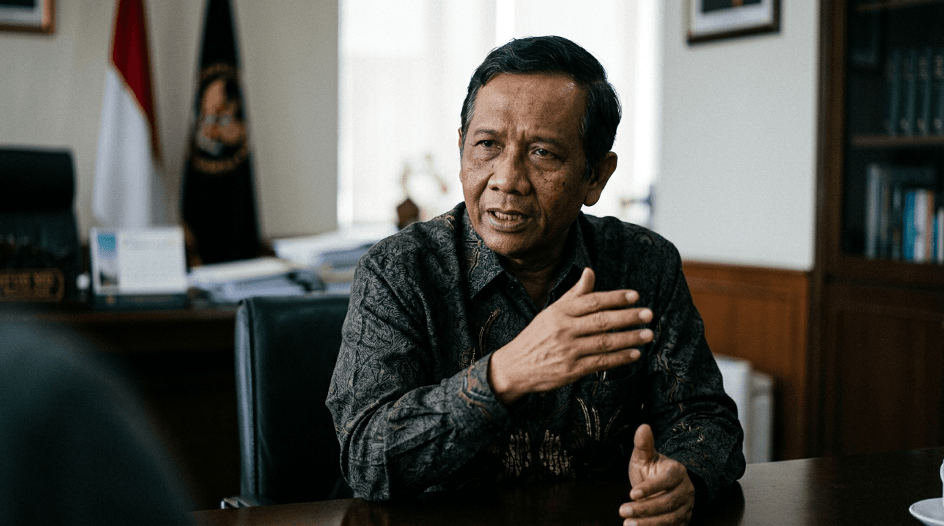 Mahfud Sebut Kasus Febrie Ibarat Gempa Hukum
