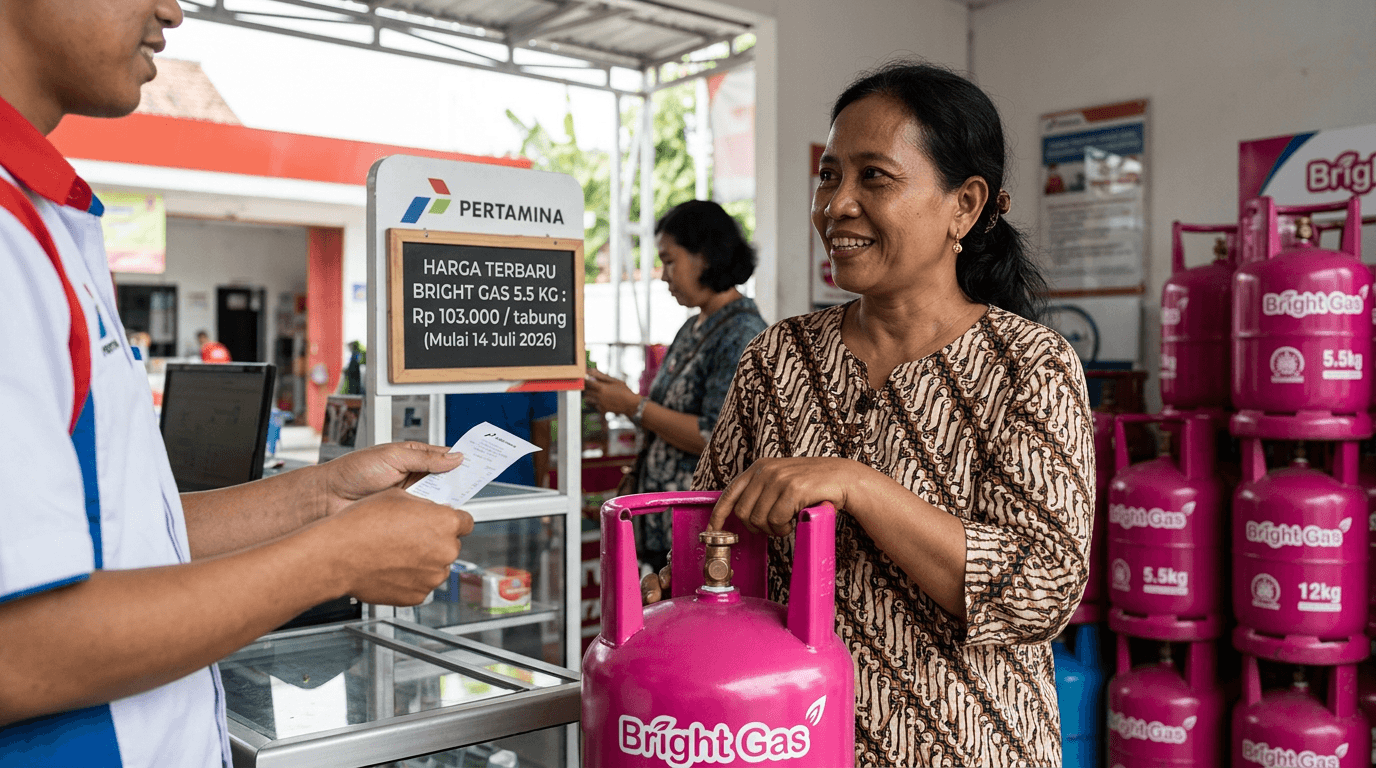 Harga Bright Gas 5,5 Kg Terbaru Juli 2026