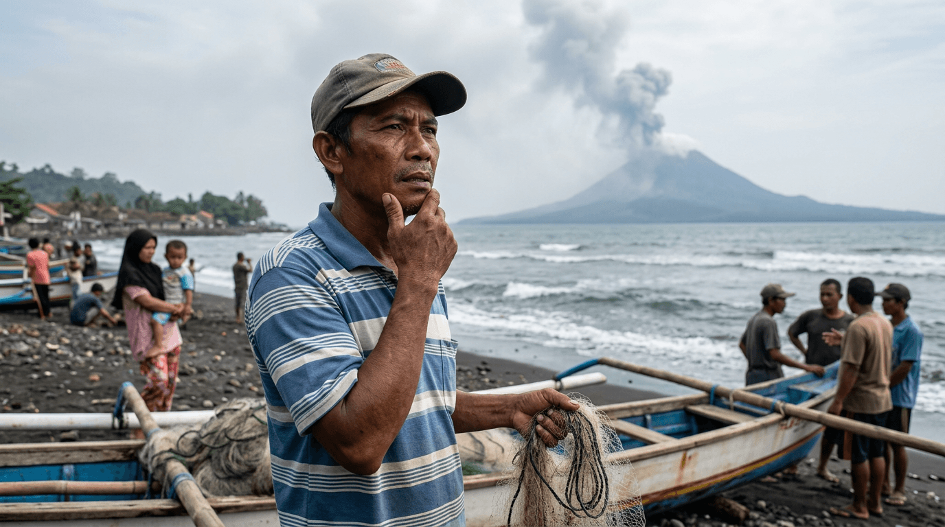 Gunung Anak Krakatau Erupsi Kembali, Getaran Terasa Hingga Jakarta