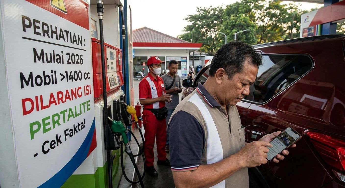 Daftar Mobil yang Dilarang Isi Pertalite Terbaru 2026