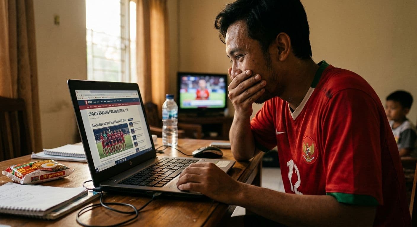 Update Ranking FIFA Timnas Indonesia Usai Kualifikasi