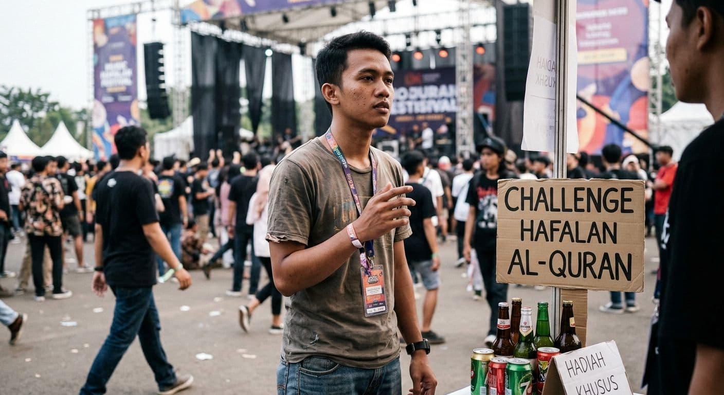 Kronologi Viral Challenge Hafalan Quran Berhadiah Miras