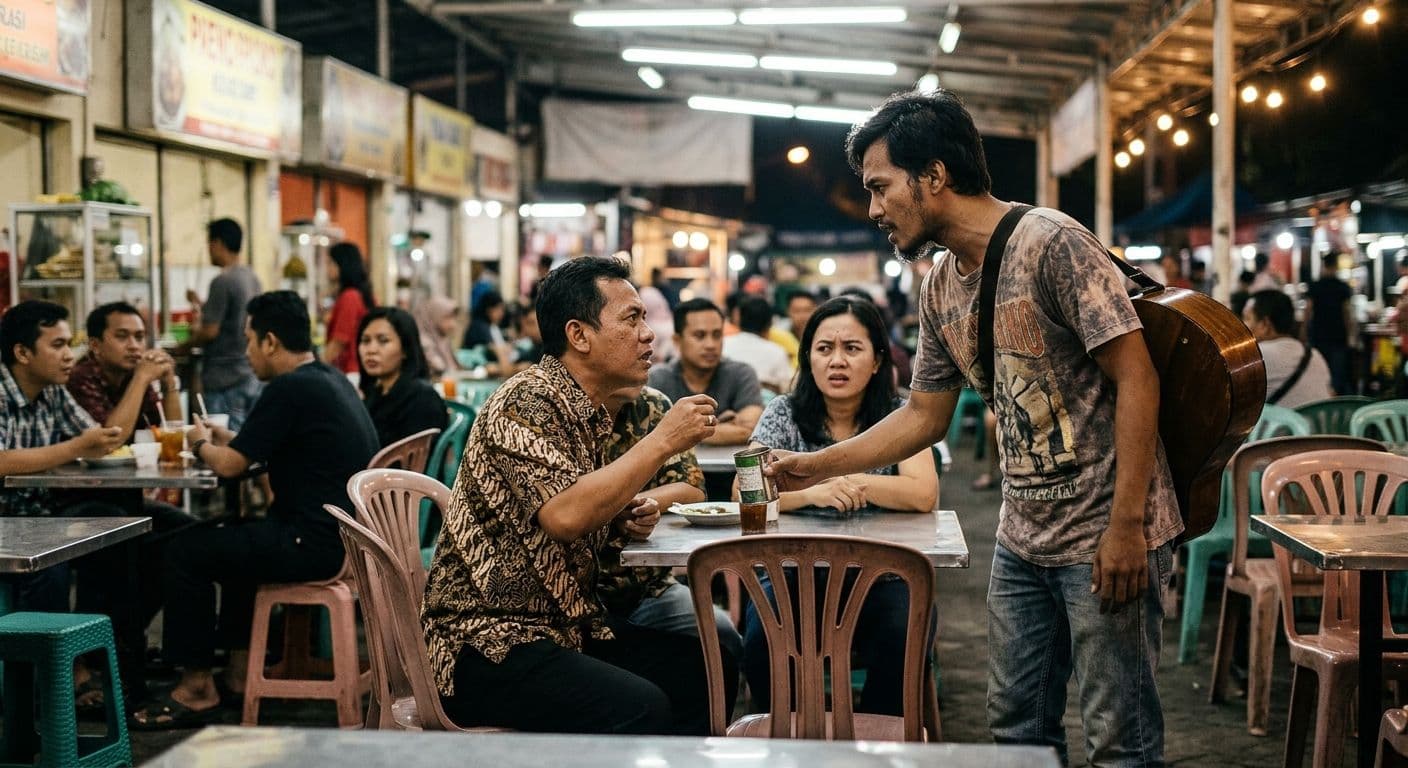 Kronologi Viral Pengamen Cirebon di Pusat Kuliner GTC