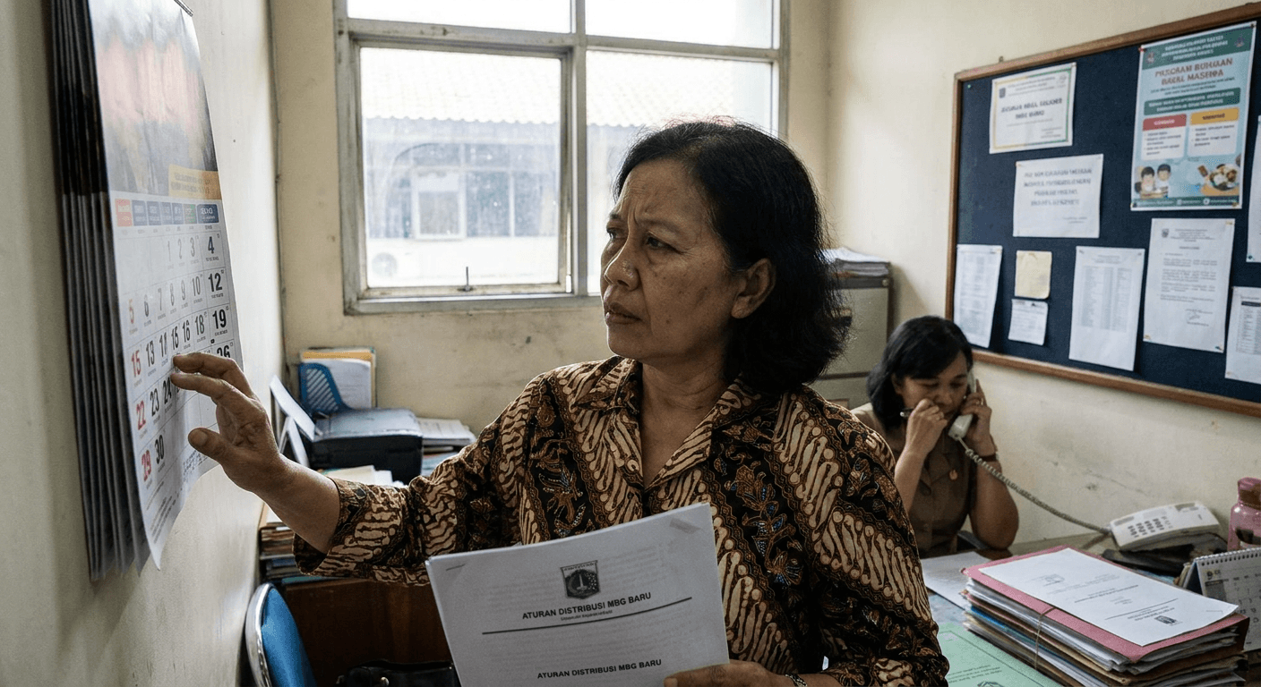 Aturan Baru MBG: Sekolah Tak Lagi Dapat Jatah Setiap Hari