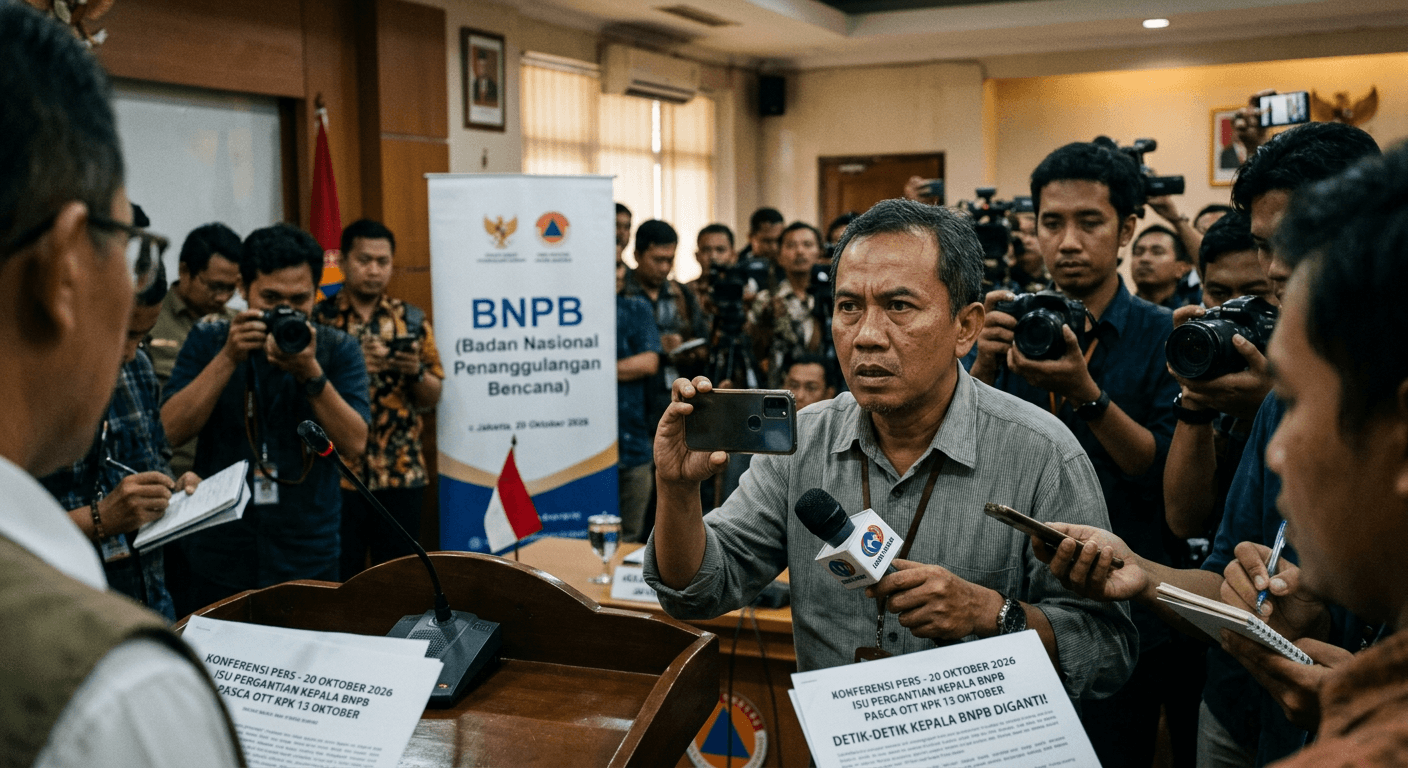 Viral Detik-detik Kepala BNPB Diganti! Isu & Fakta Terkini 20 Oktober 2026