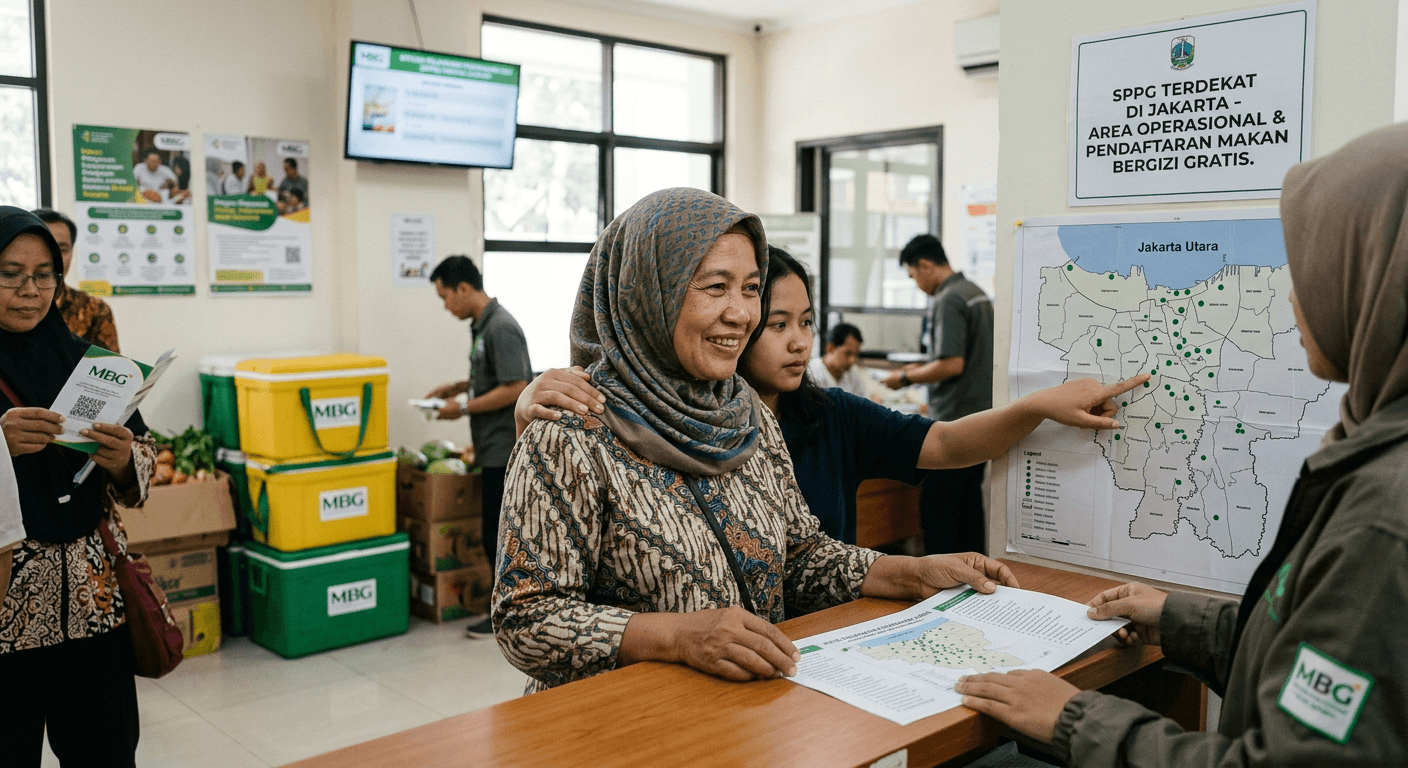 Daftar Lokasi SPPG Terdekat di Jakarta yang Beroperasi