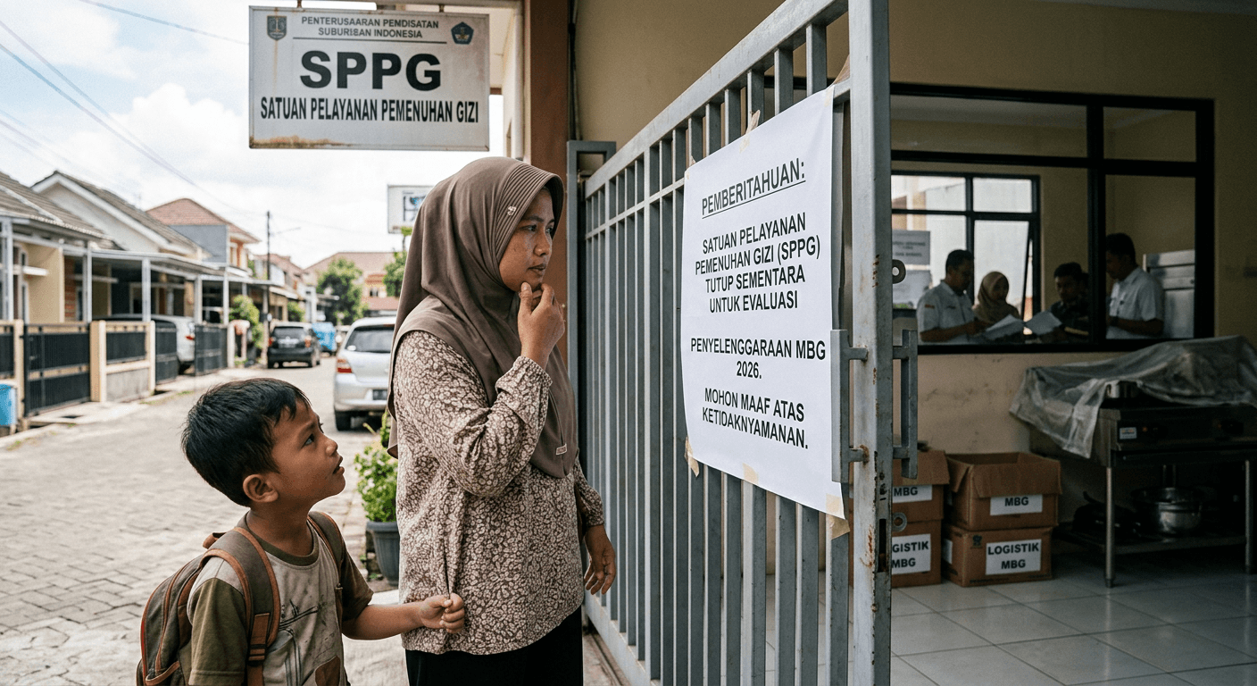 Alasan Tutup Sementara SPPG dan Dampaknya pada Program MBG 2026