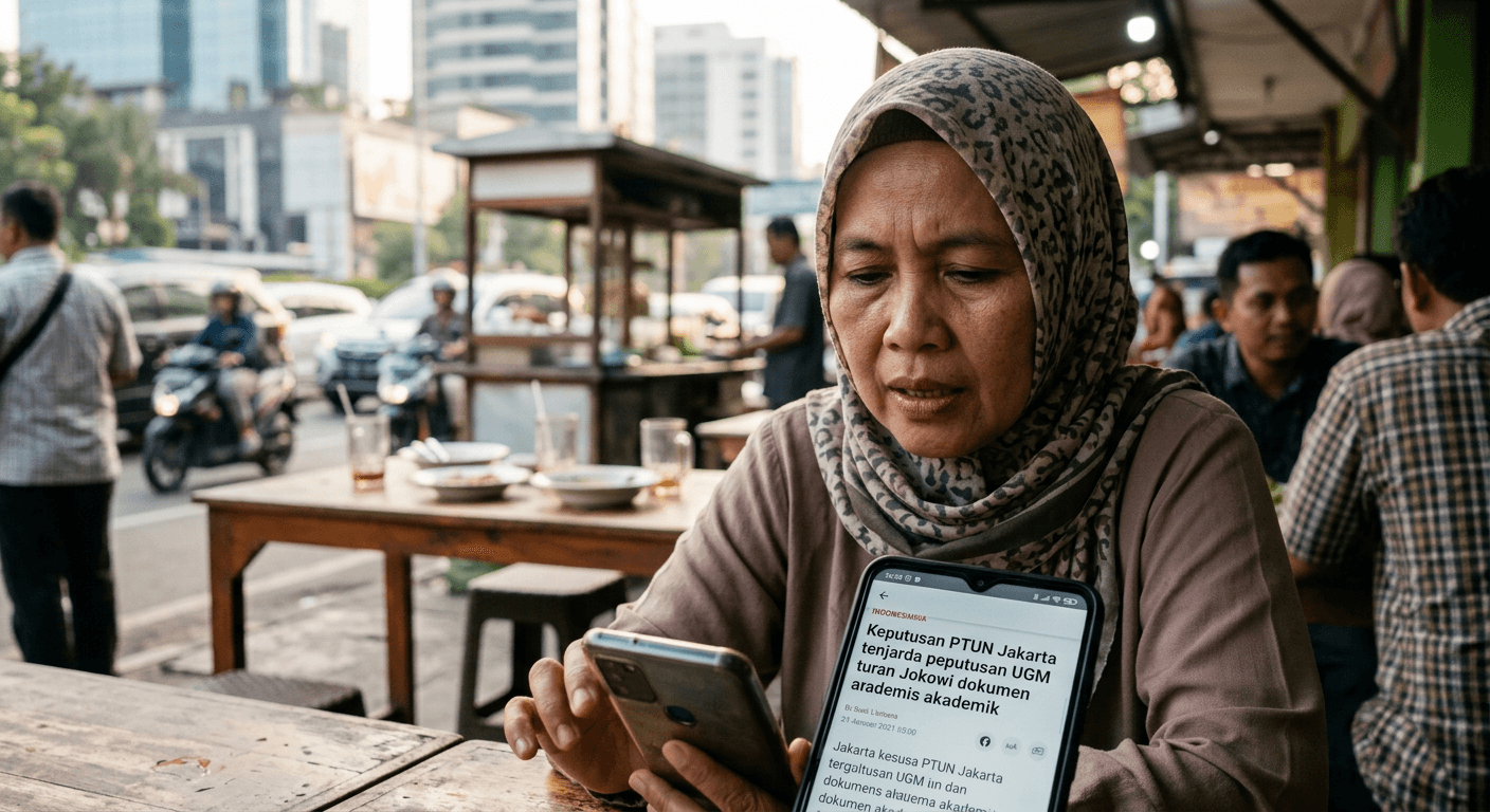 PTUN Jakarta Tolak Keberatan UGM Terkait Ijazah Jokowi