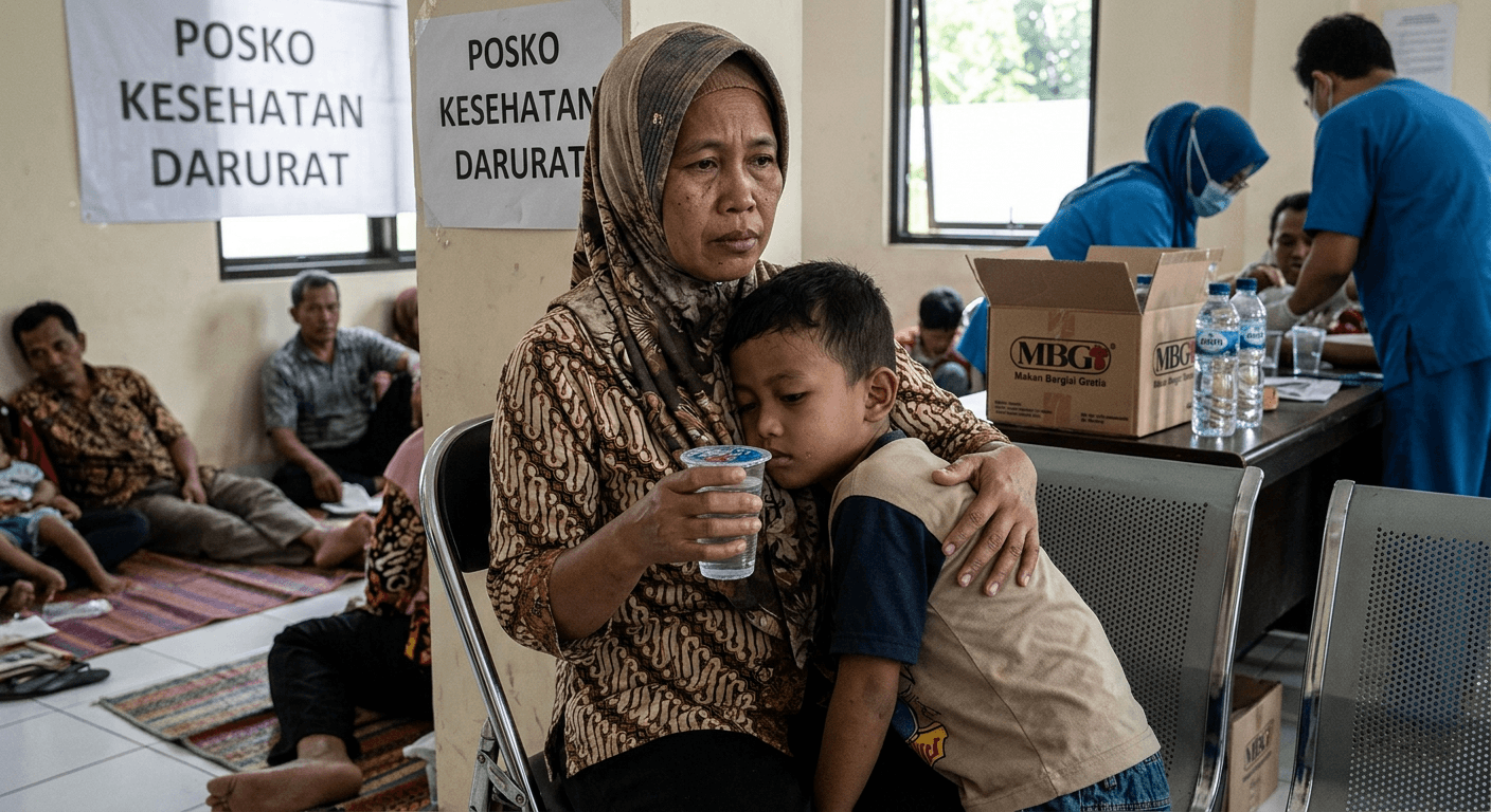 Kepala SPPG Cirebon Dicopot Pasca Kasus Keracunan 395 Warga