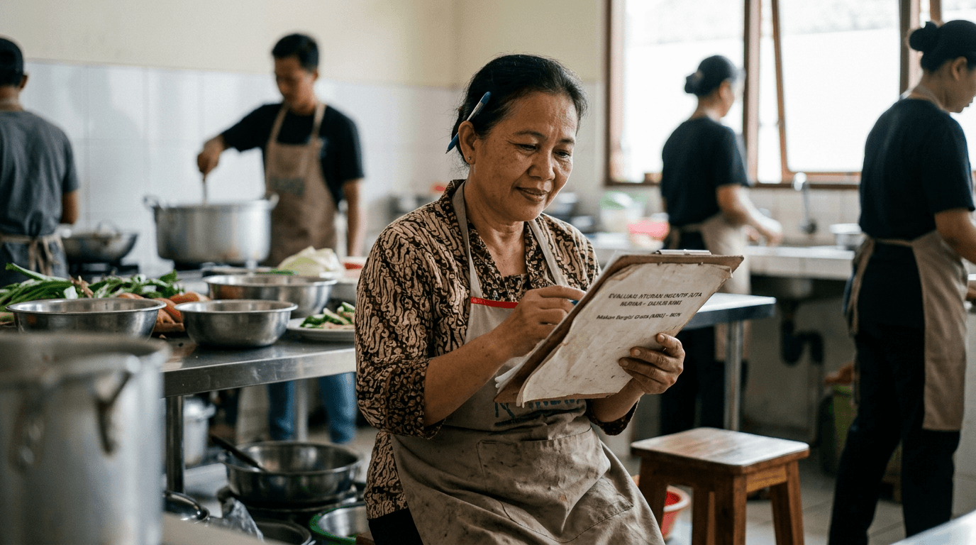 Evaluasi Aturan Insentif Juta Rupiah Dapur MBG