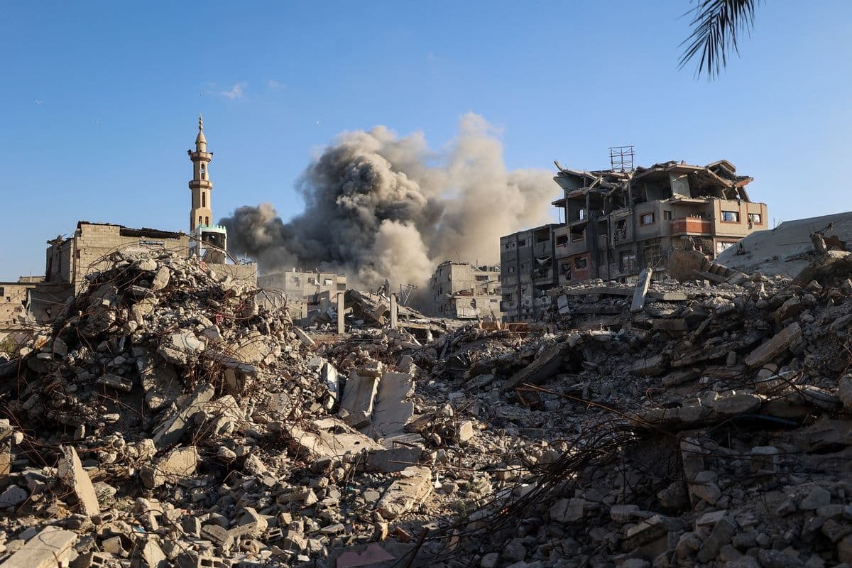 Israel Serang Gaza dengan Bom 150 Ton di Tengah Gencatan Senjata