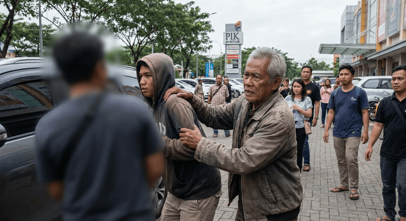 Kakek Melawan Penculik di PIK yang Viral Hari Ini