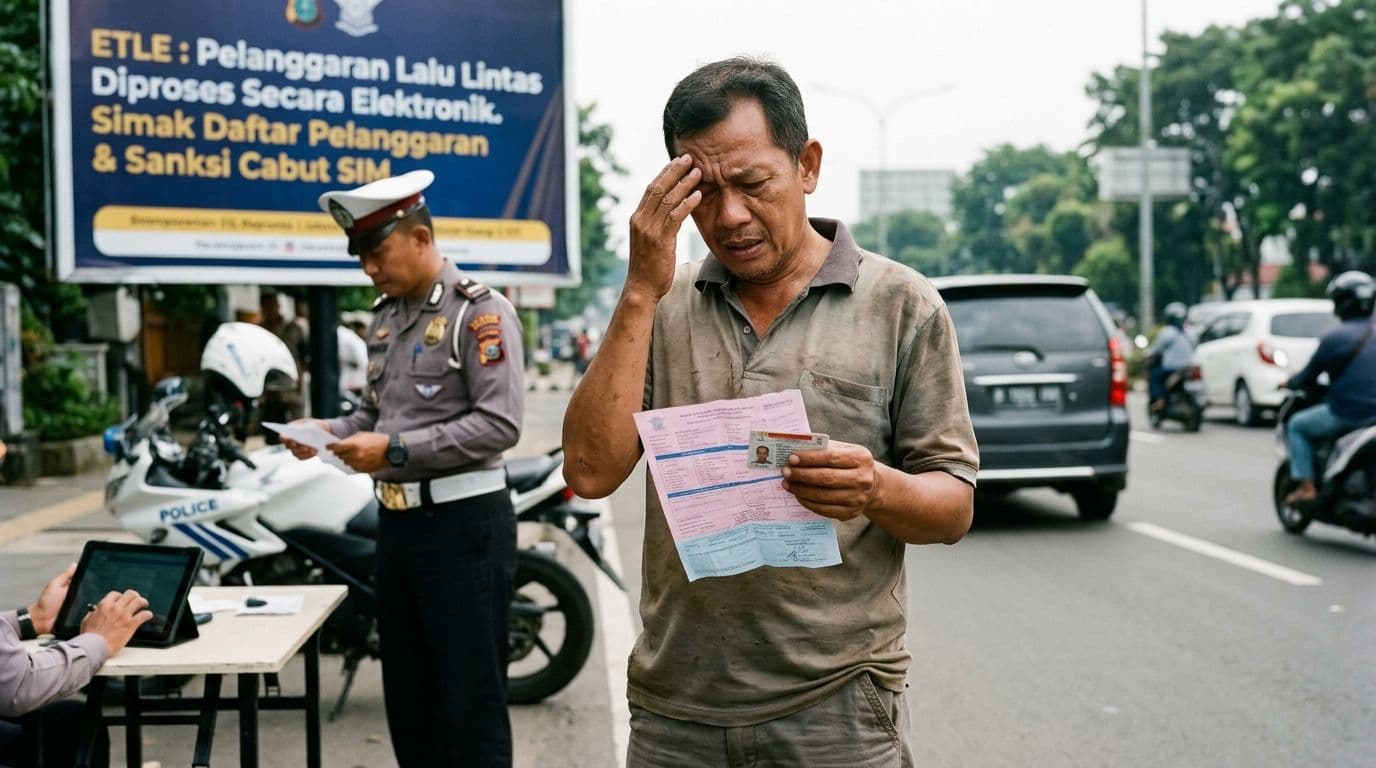 Daftar Pelanggaran yang Bikin SIM Dicabut hingga Tilang