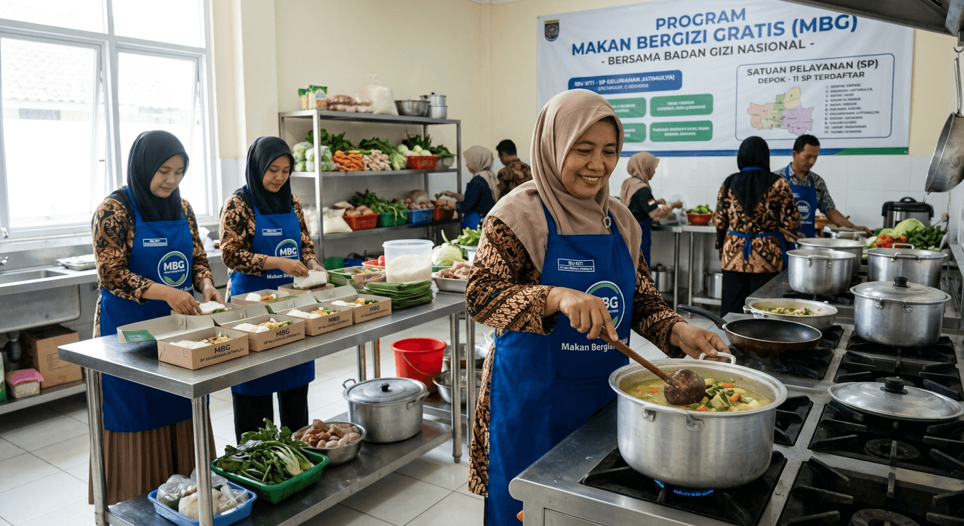 Daftar Lengkap Dapur SP: 11 Satuan Pelayanan MBG