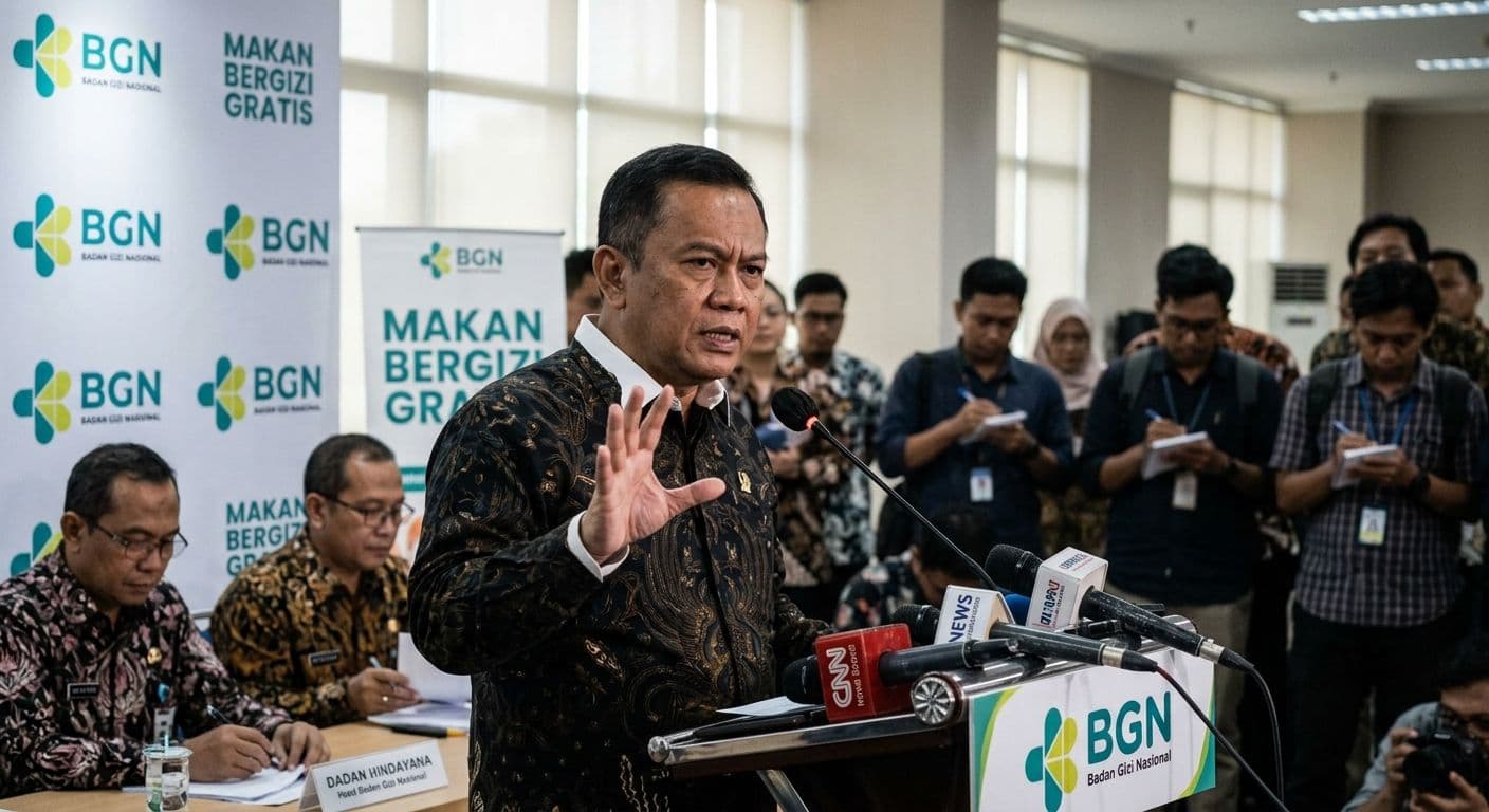 Kepala BGN Ancam Pecat Kepala SPPG yang Lalai