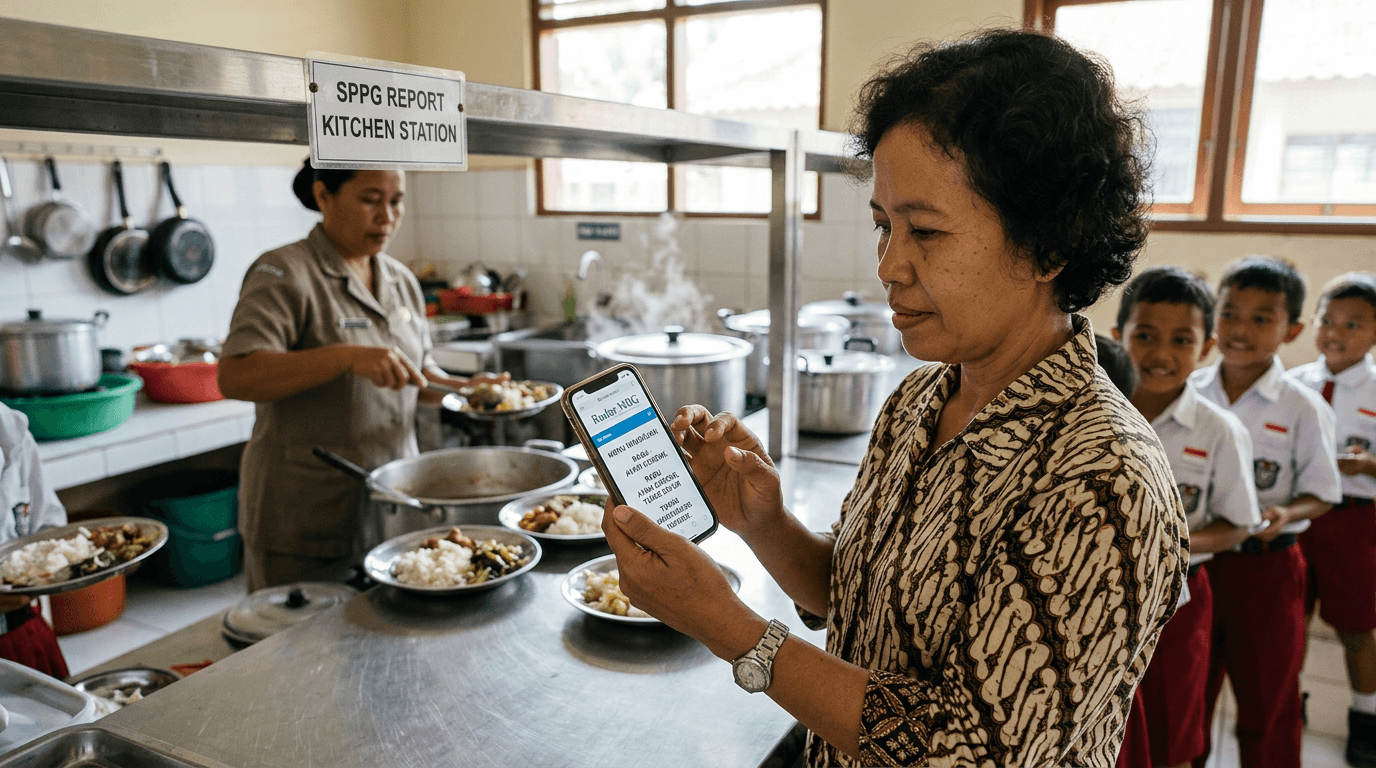 Cara Cek Menu Makan Bergizi Gratis Lewat Radar MBG