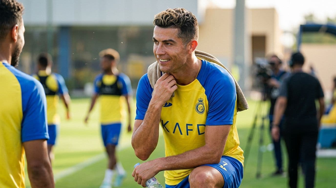 Gaya Rambut Baru Cristiano Ronaldo yang Viral