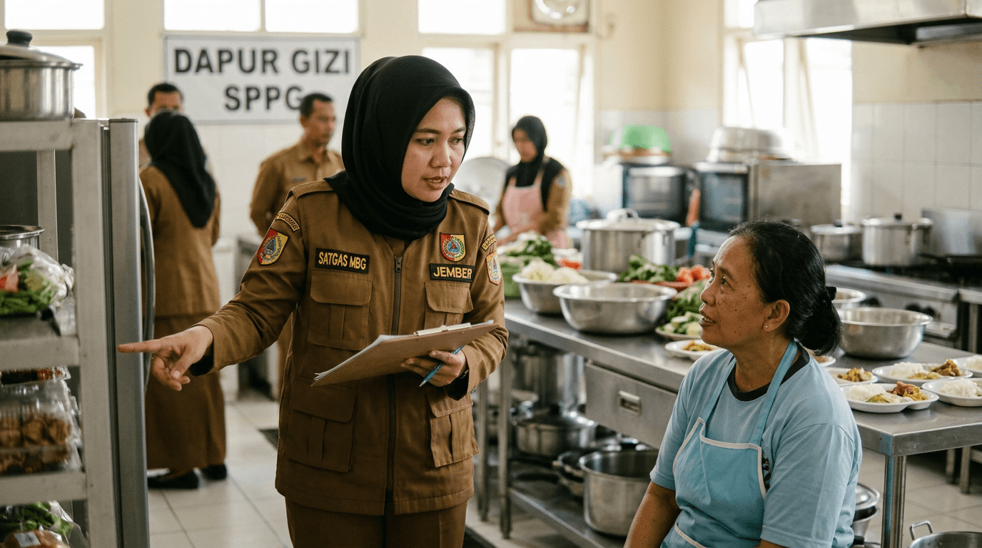 Sidak Satgas MBG Jember di SPPG: Temuan & Evaluasi