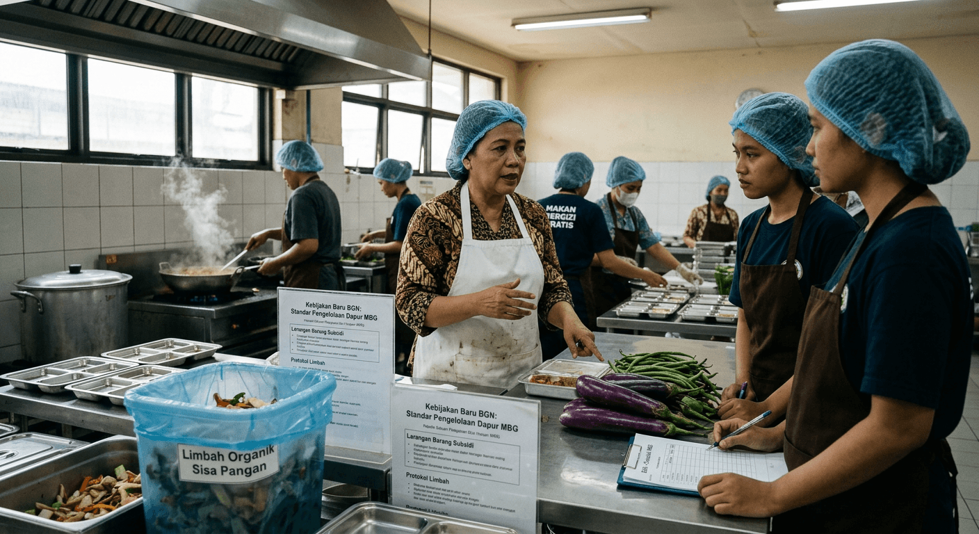 Aturan Baru BGN: Kepala SPPG dan Pengelolaan Dapur MBG
