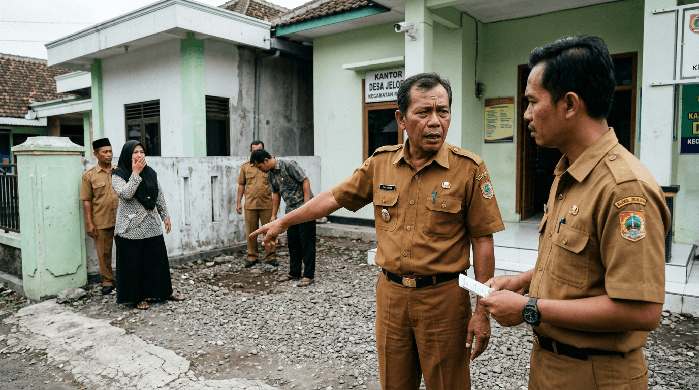 Viral Hari Ini: Detik-detik Motor Dinas Kades Klaten Dicuri Maling