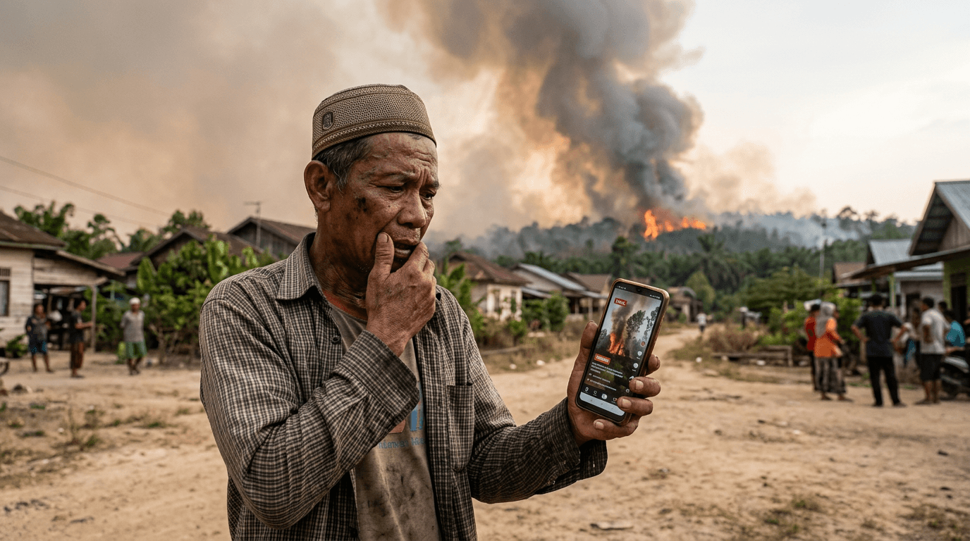 Kebakaran Hutan Viral: Detik-Detik Mencekam yang Trending di Media Sosial