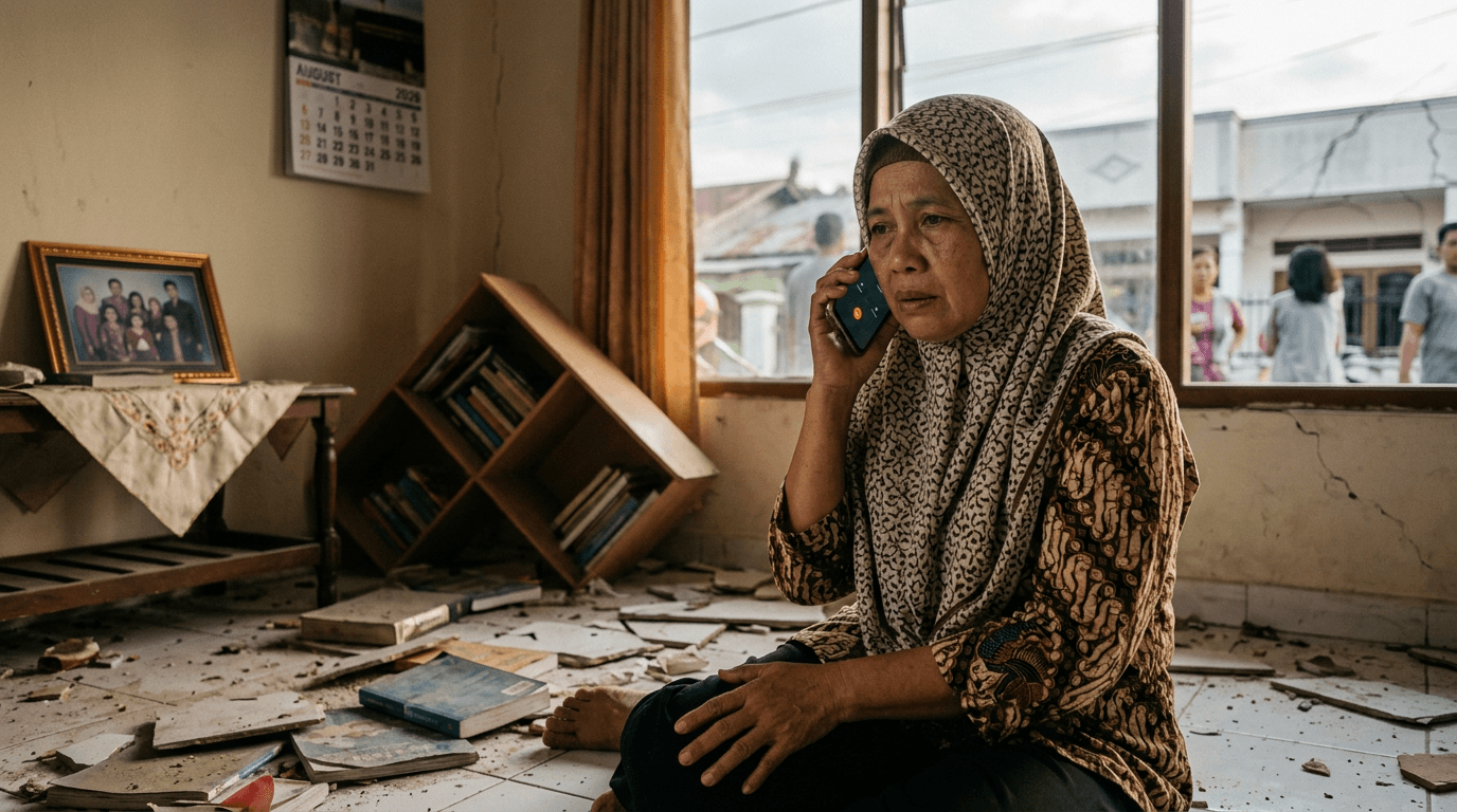 Info Terkini Gempa Bumi Simal: M 6.4 Guncang Sumut