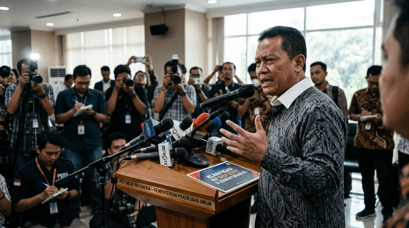 Viral Menteri Dody Hanggodo Bongkar Isu 'Deep State' di PU