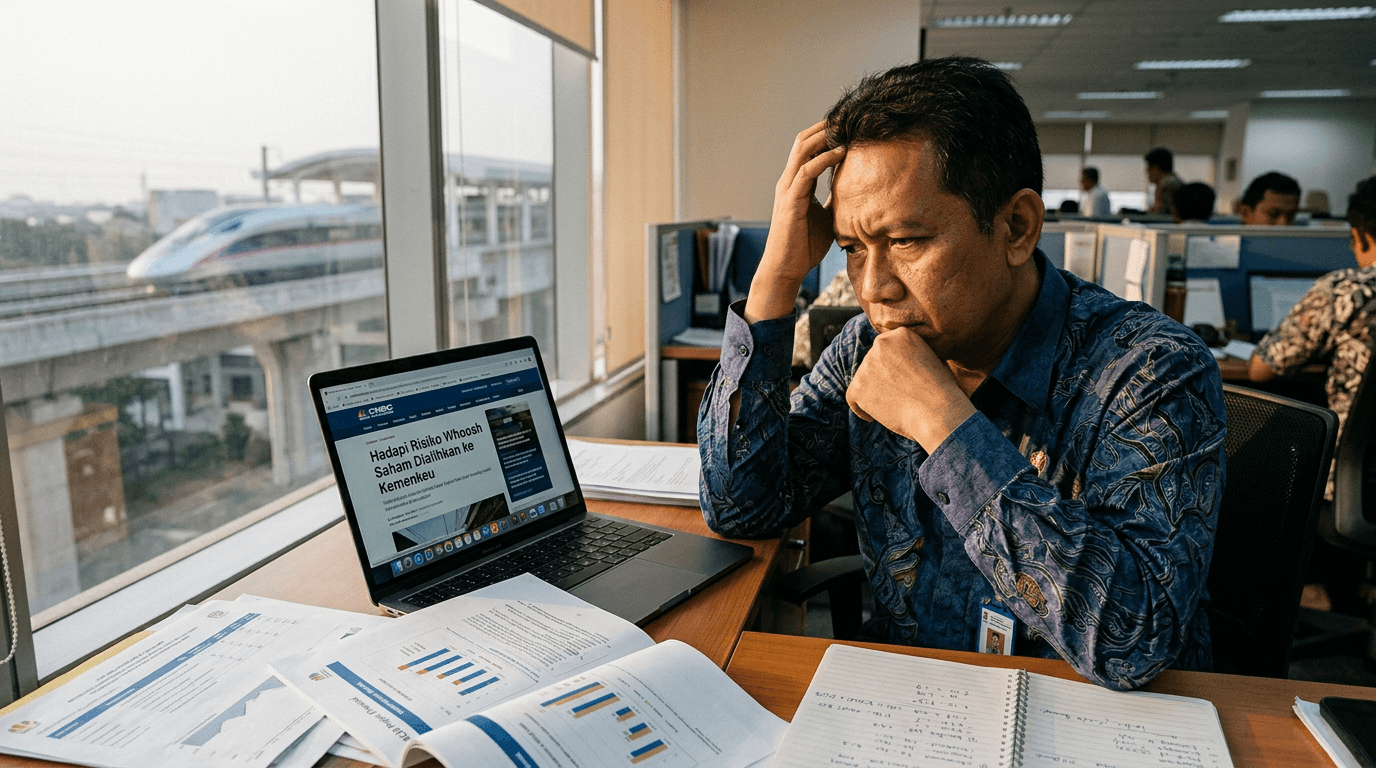 Hadapi Risiko Whoosh Saham Dialihkan ke Kemenkeu