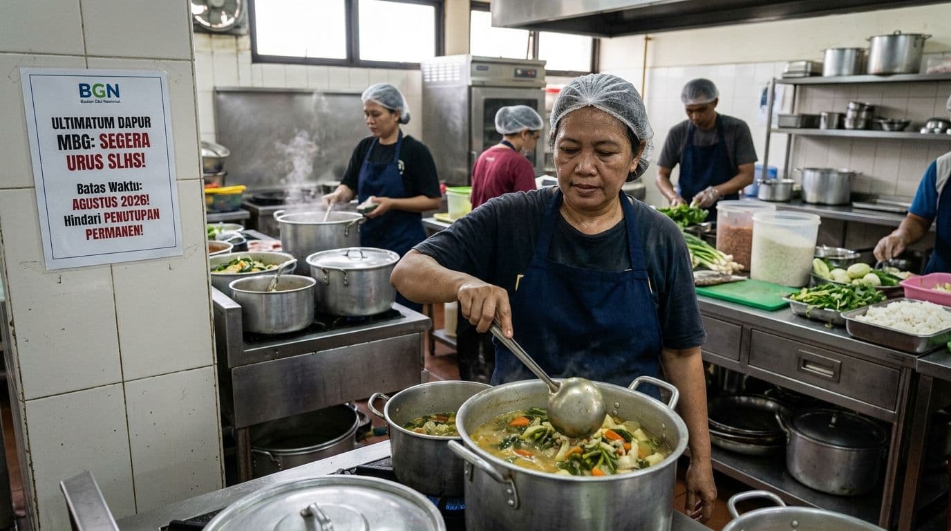 BGN Ultimatum Dapur MBG: Segera Urus SLHS!