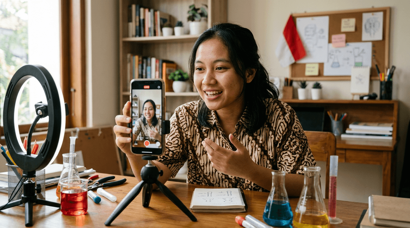 Akun TikTok Kreator Lokal yang Paling Menginspirasi