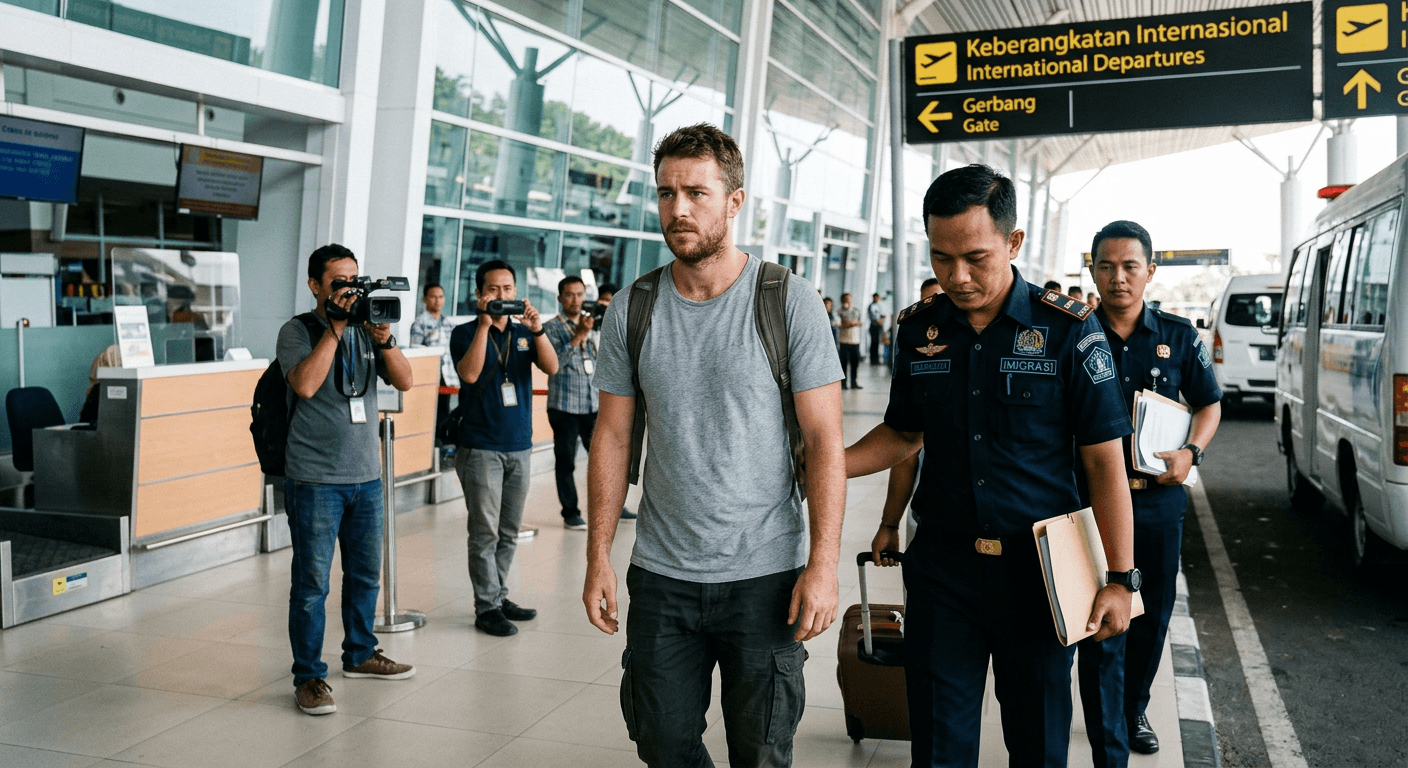 WNA Australia Deportasi Usai Mesum di Bali, Dicekal 10 Tahun