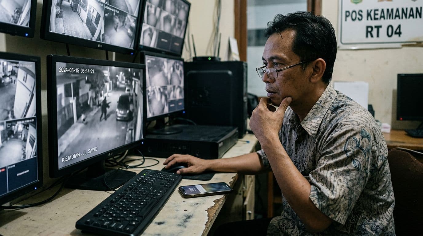 Geger Video Rekaman CCTV Ini Ungkap Fakta Mengejutkan