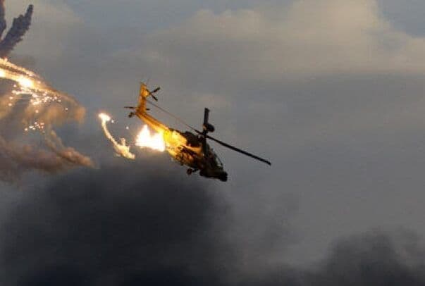 Helikopter Militer Iran Jatuh, Empat Orang Tewas