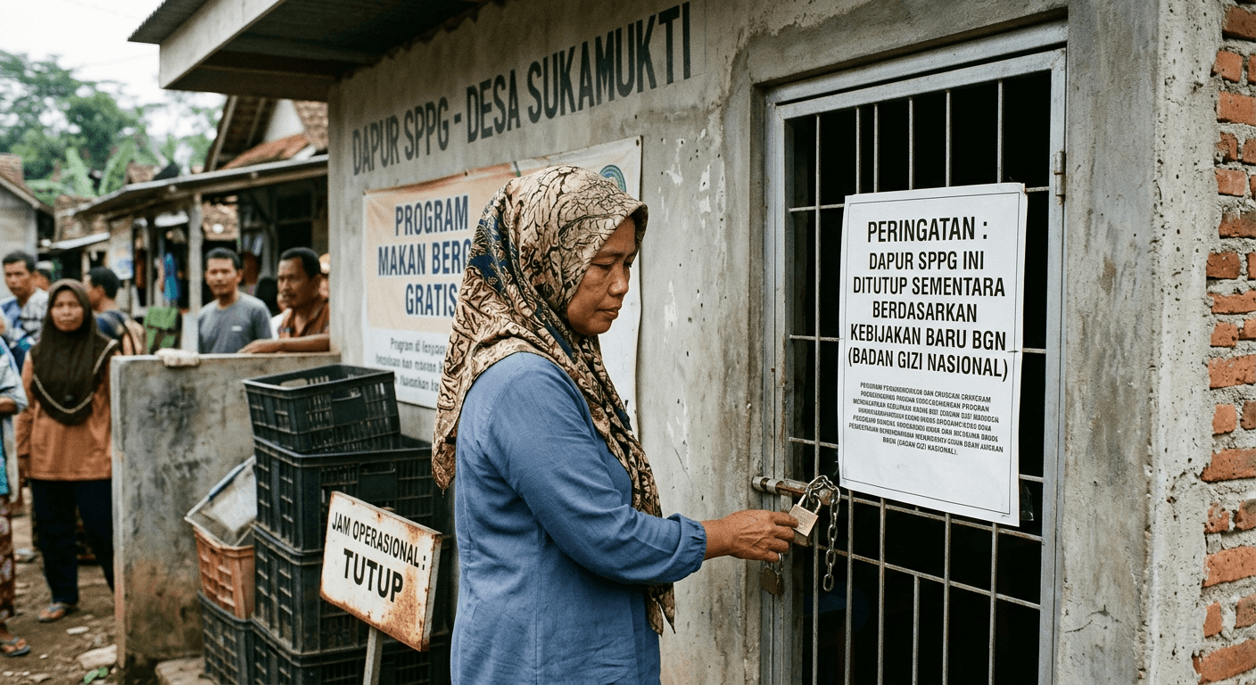 Alasan Penutupan 1.999 Dapur SPPG: Analisis Kebijakan Terbaru BGN