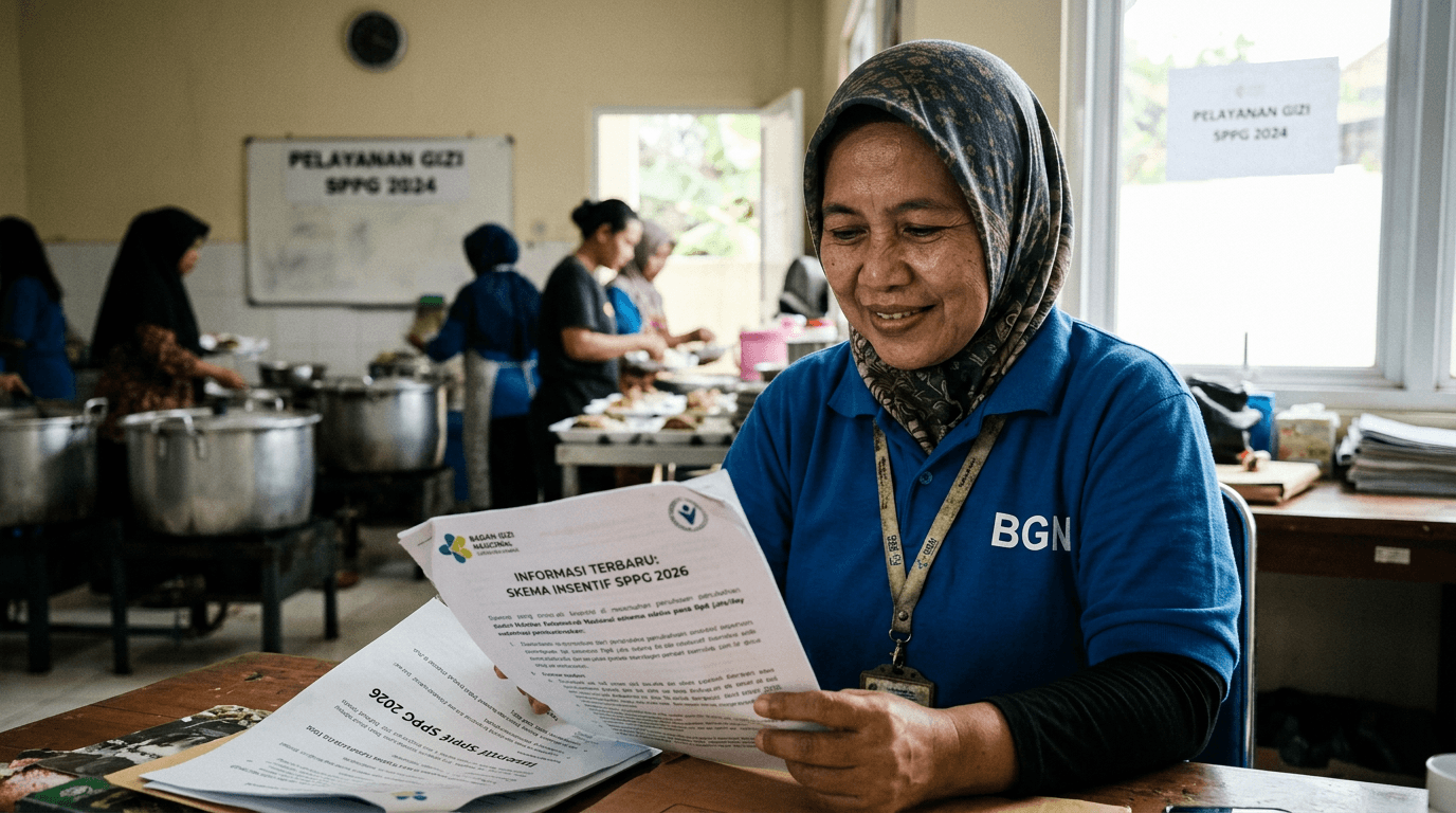 Insentif SPPG 2026: Skema Baru Ganti Rp6 Juta per Hari